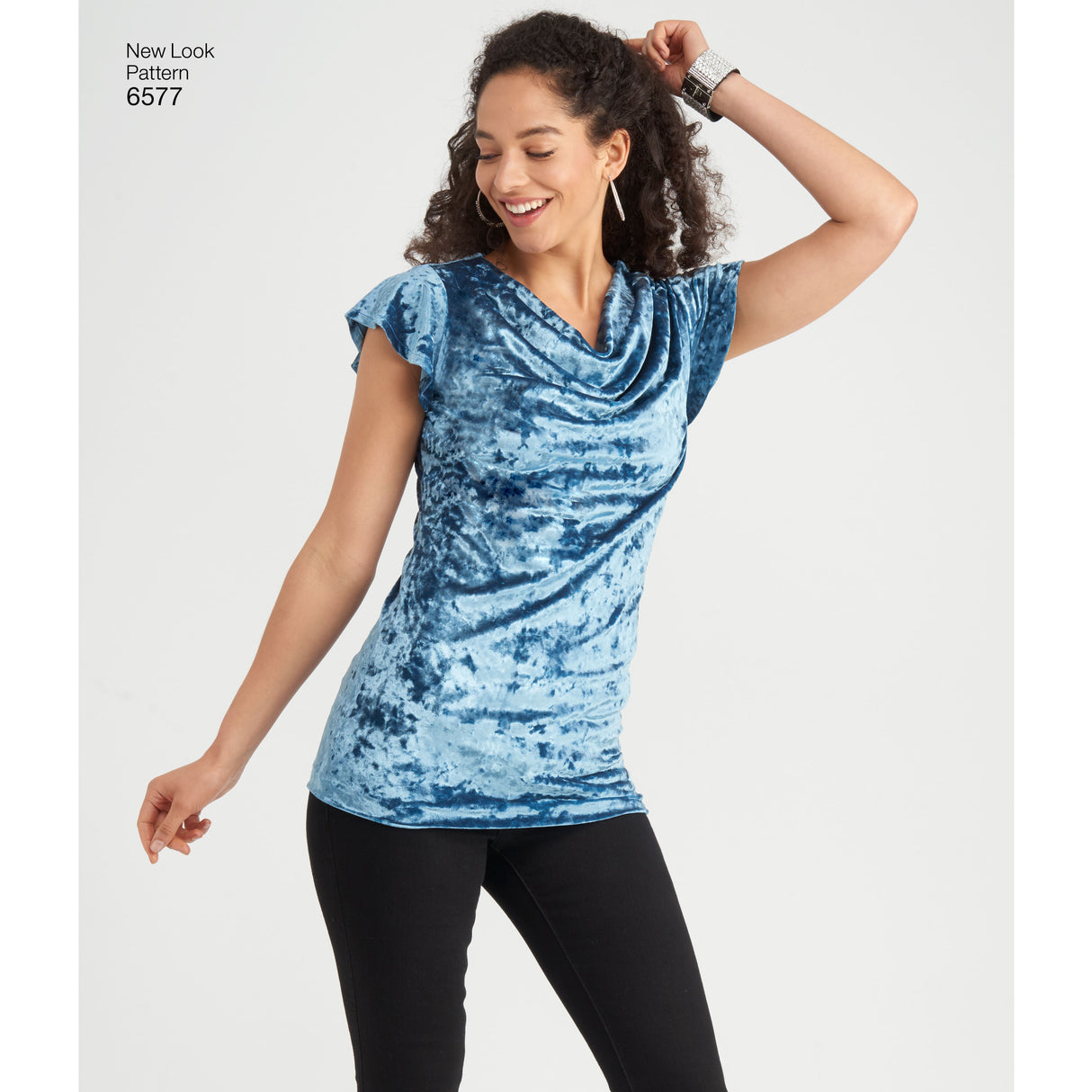 Patron New Look n°6577 – Top à encolure bénitier