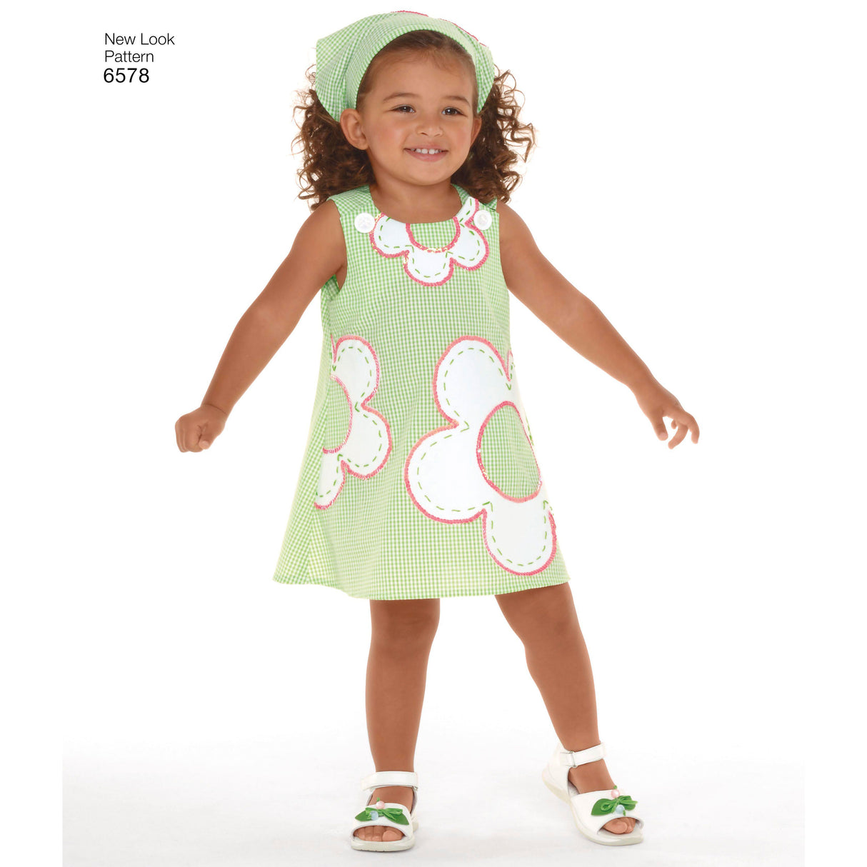 Patron New Look n°6578 – Robe chasuble pour enfant
