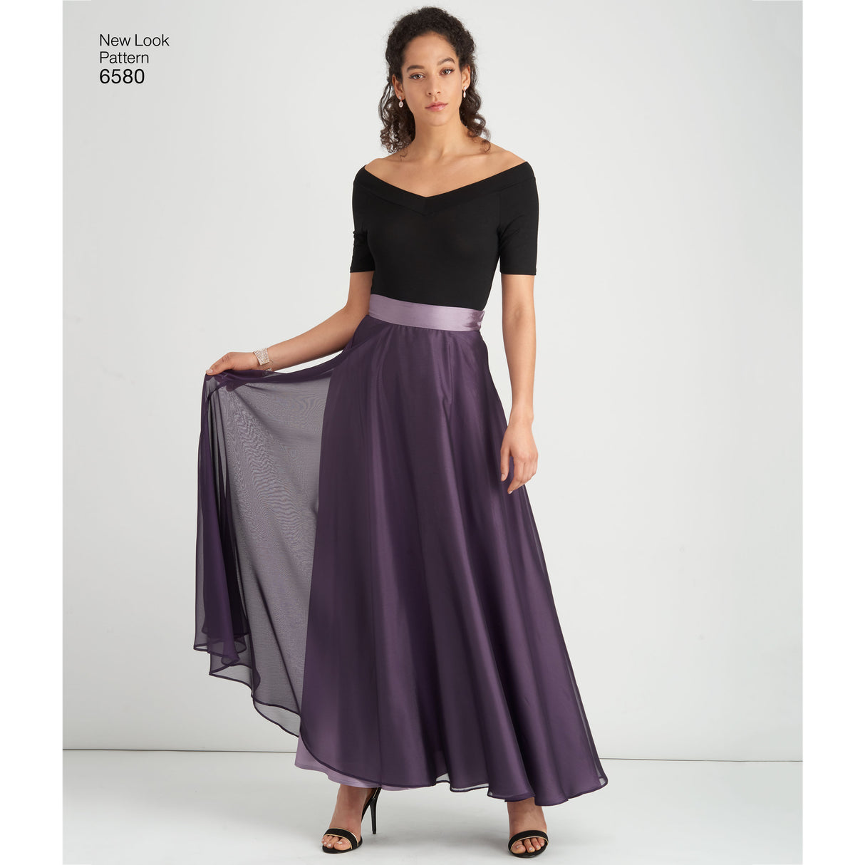 Patron New Look n°6580 - Jupe femme