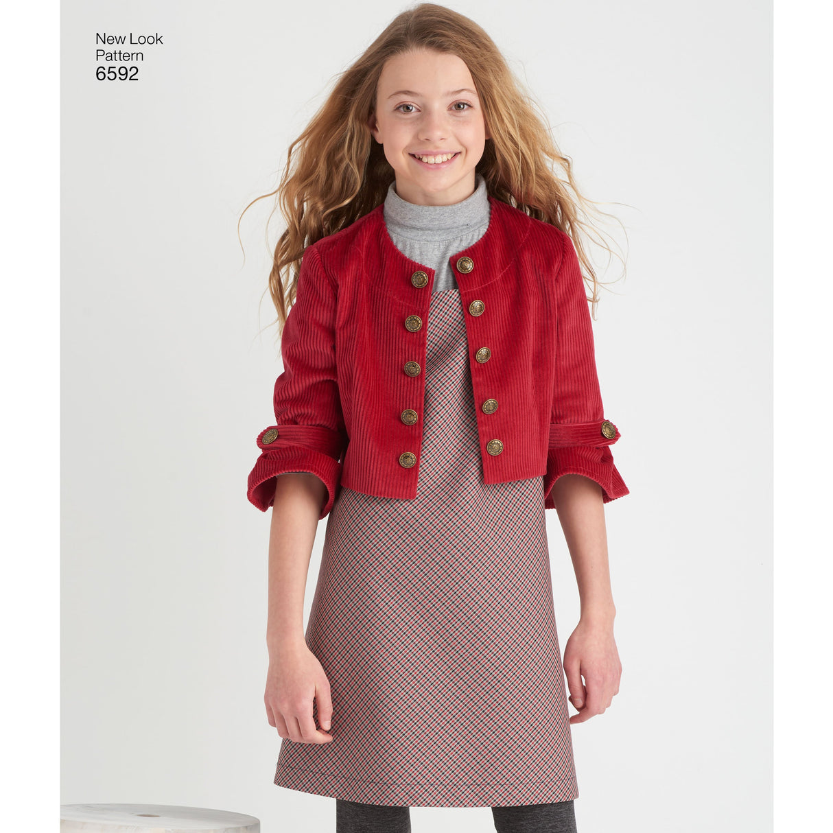 Patron New Look n°6592 - Ensemble pour fillettes