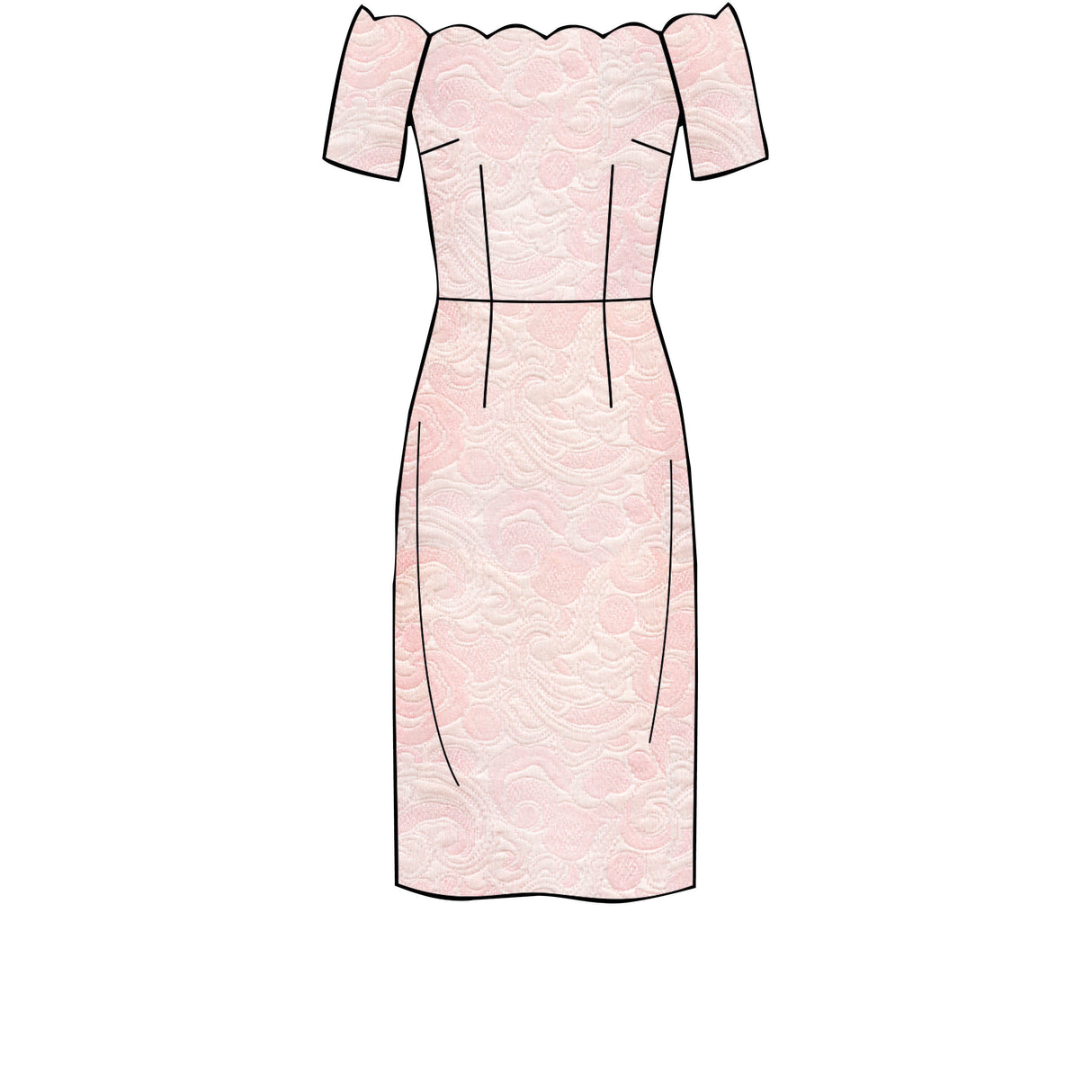 Patron New Look n°6615 - Robe élégante