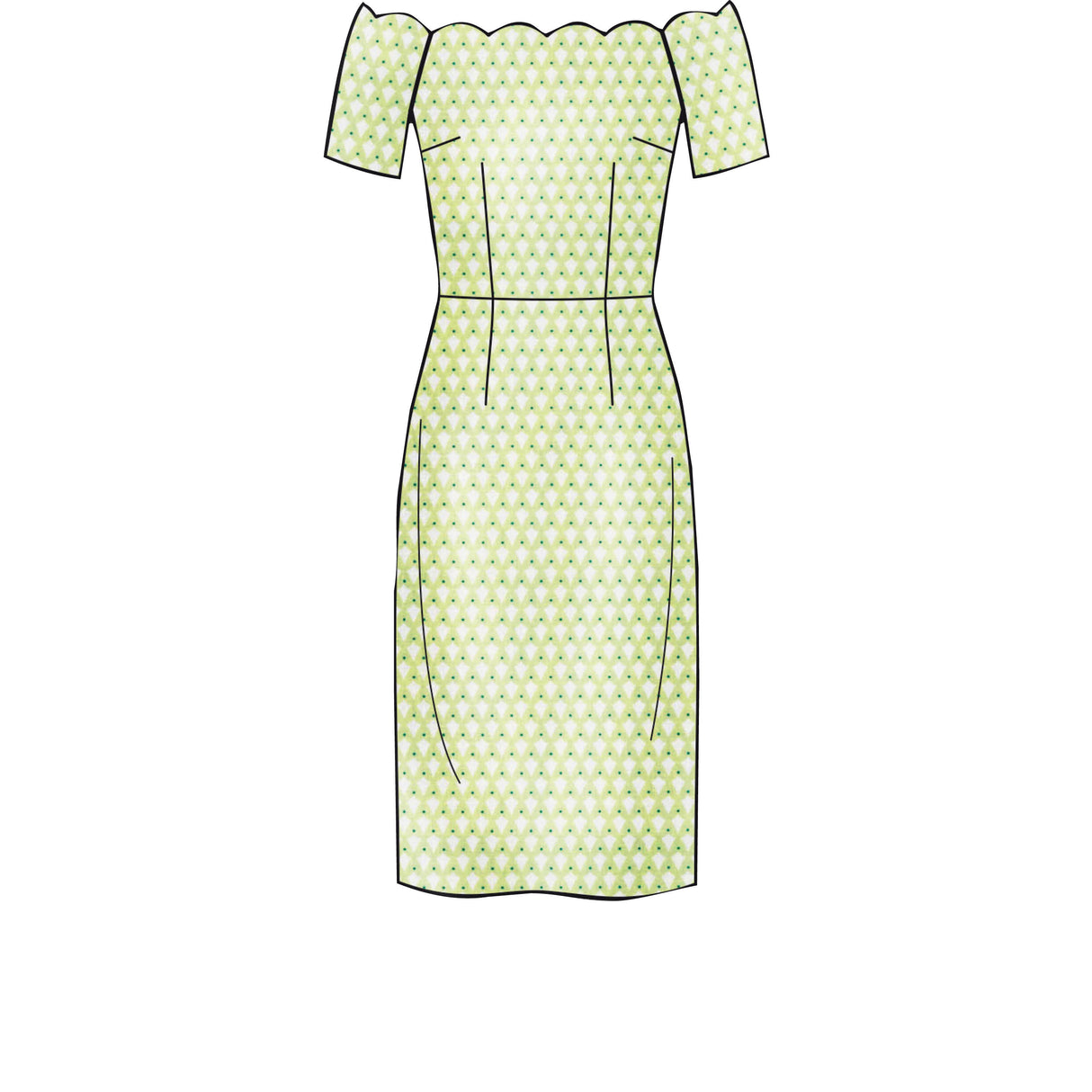 Patron New Look n°6615 - Robe élégante