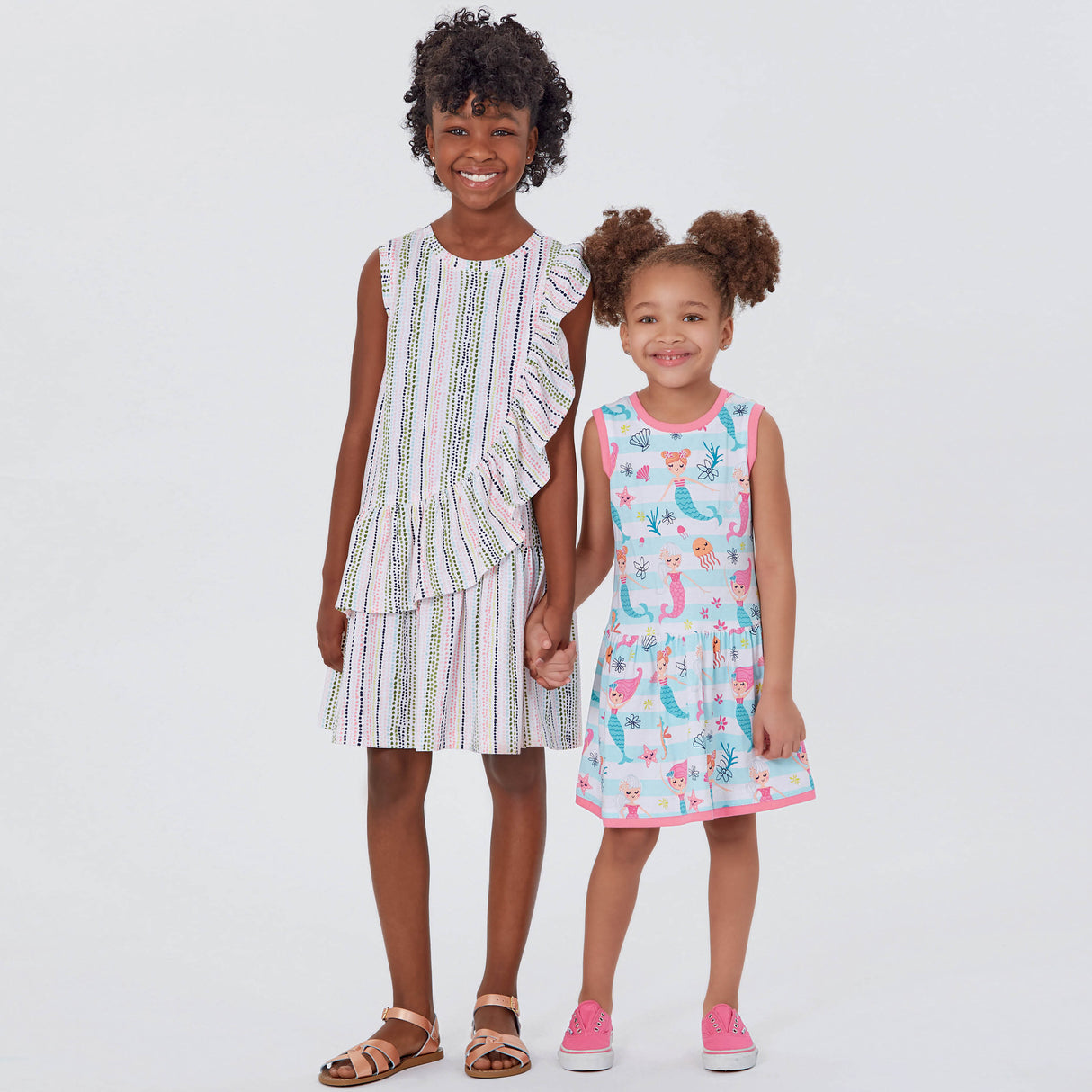 Patron New Look n°6630 - Robe sans manches à volants