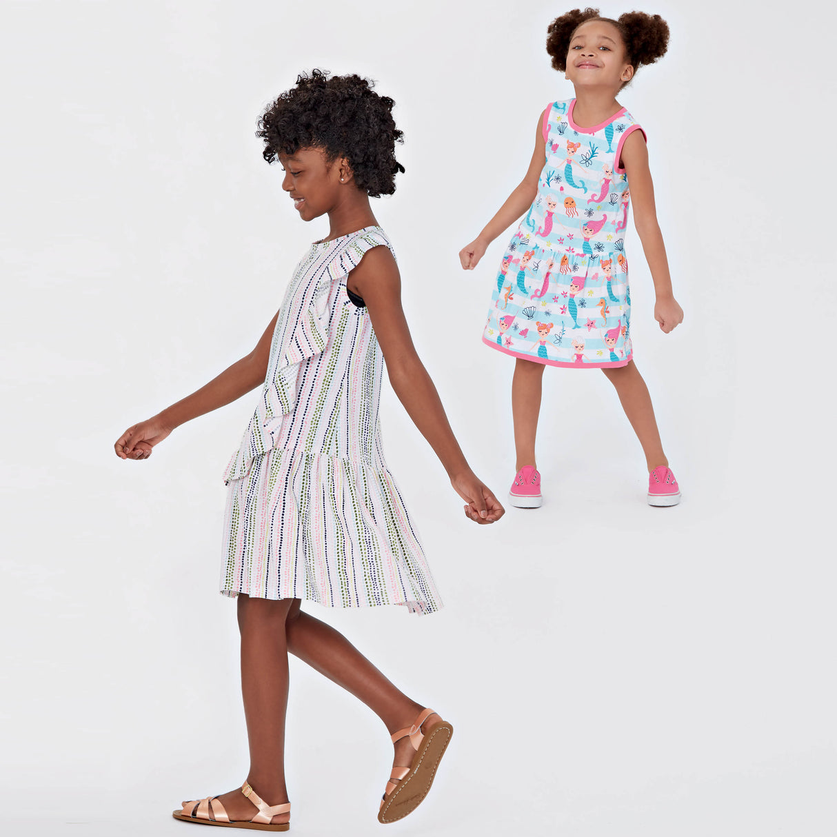 Patron New Look n°6630 - Robe sans manches à volants