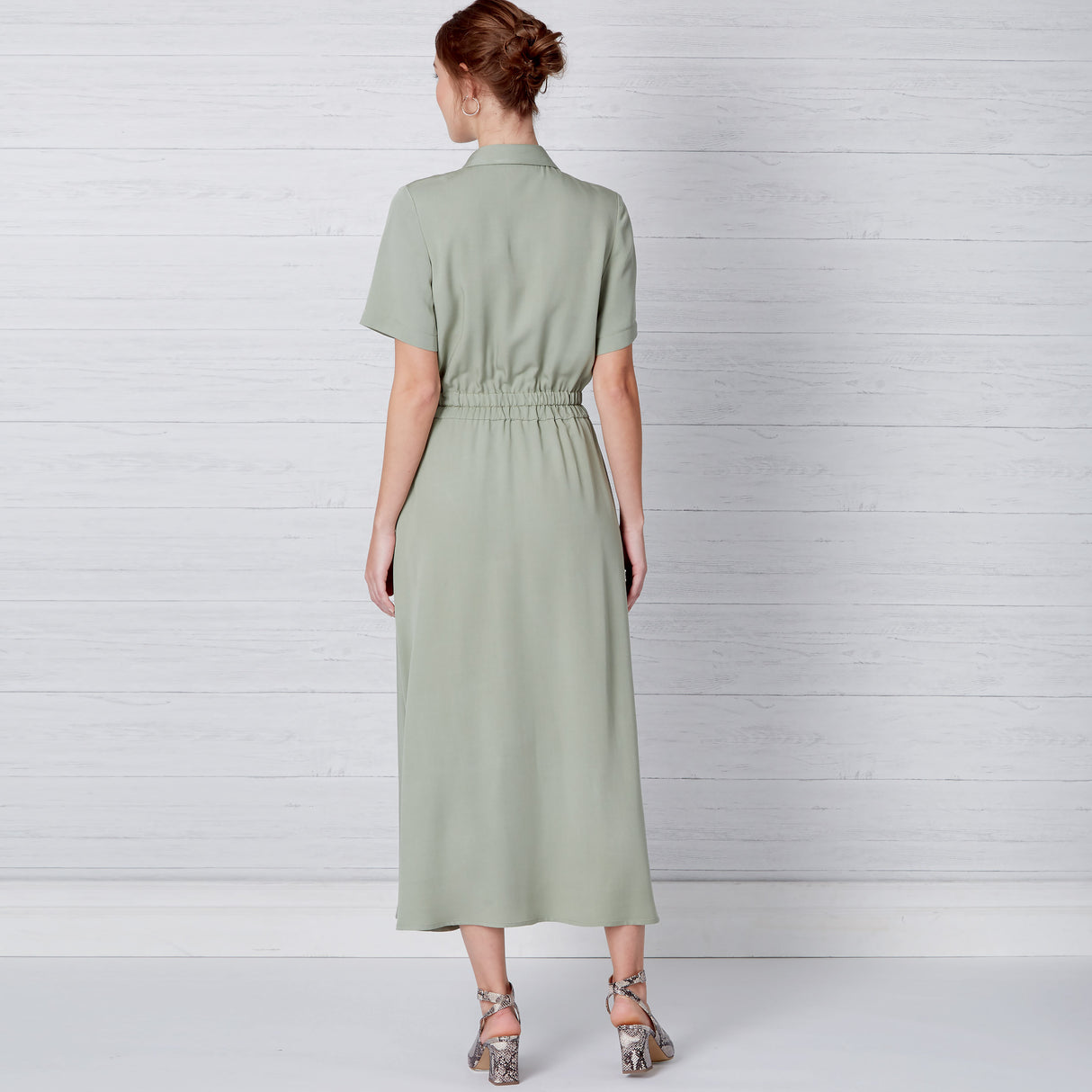 Patron New Look n°6651 - Robe chemise boutonnée pour femme