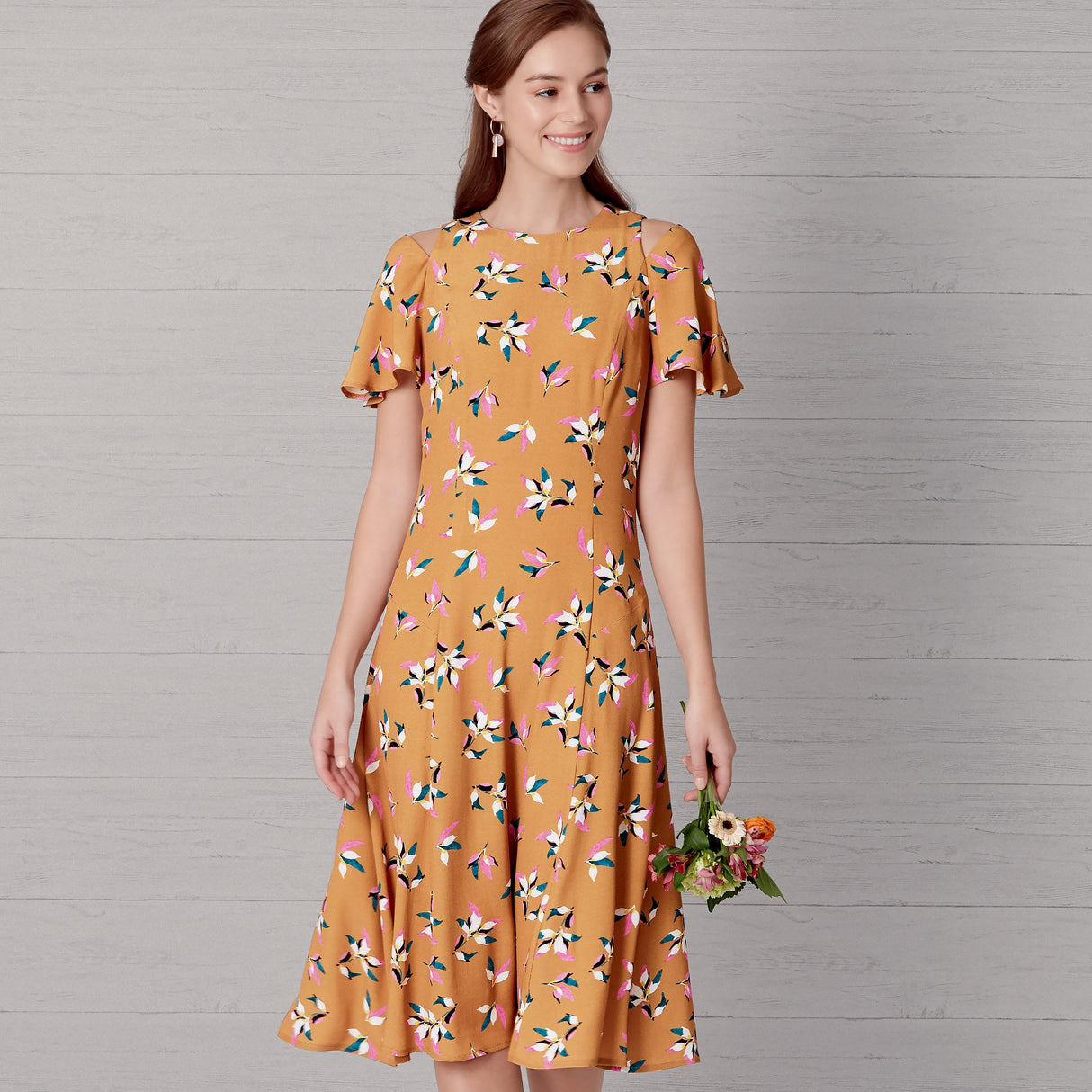Patron New Look n°6652 - Robe ajustée et évasée