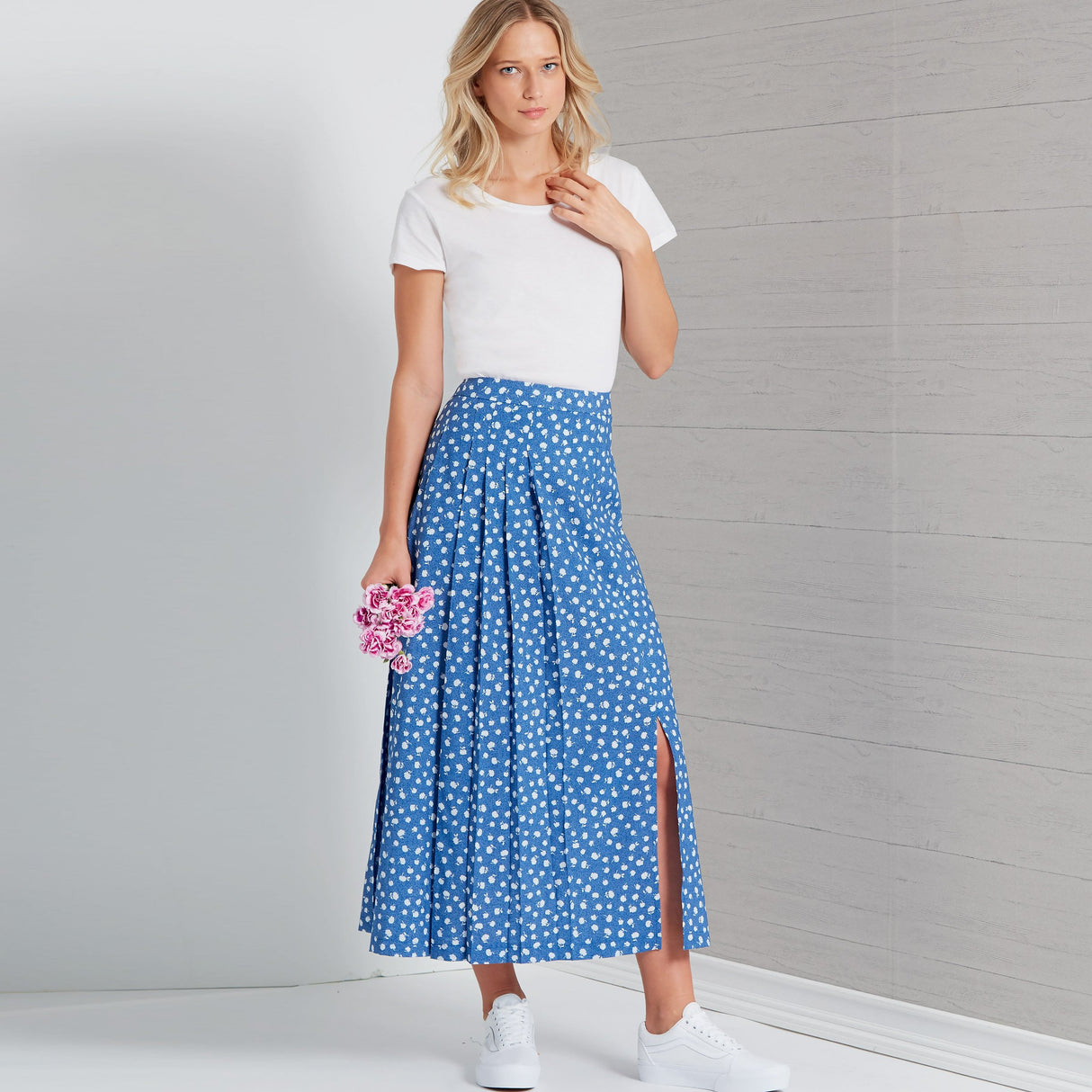 Patron New Look n°6659 - Jupe plissée pour femme
