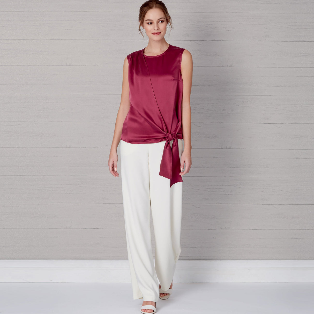 Patron New Look n°6662 - Ensemble haut et pantalon pour femme