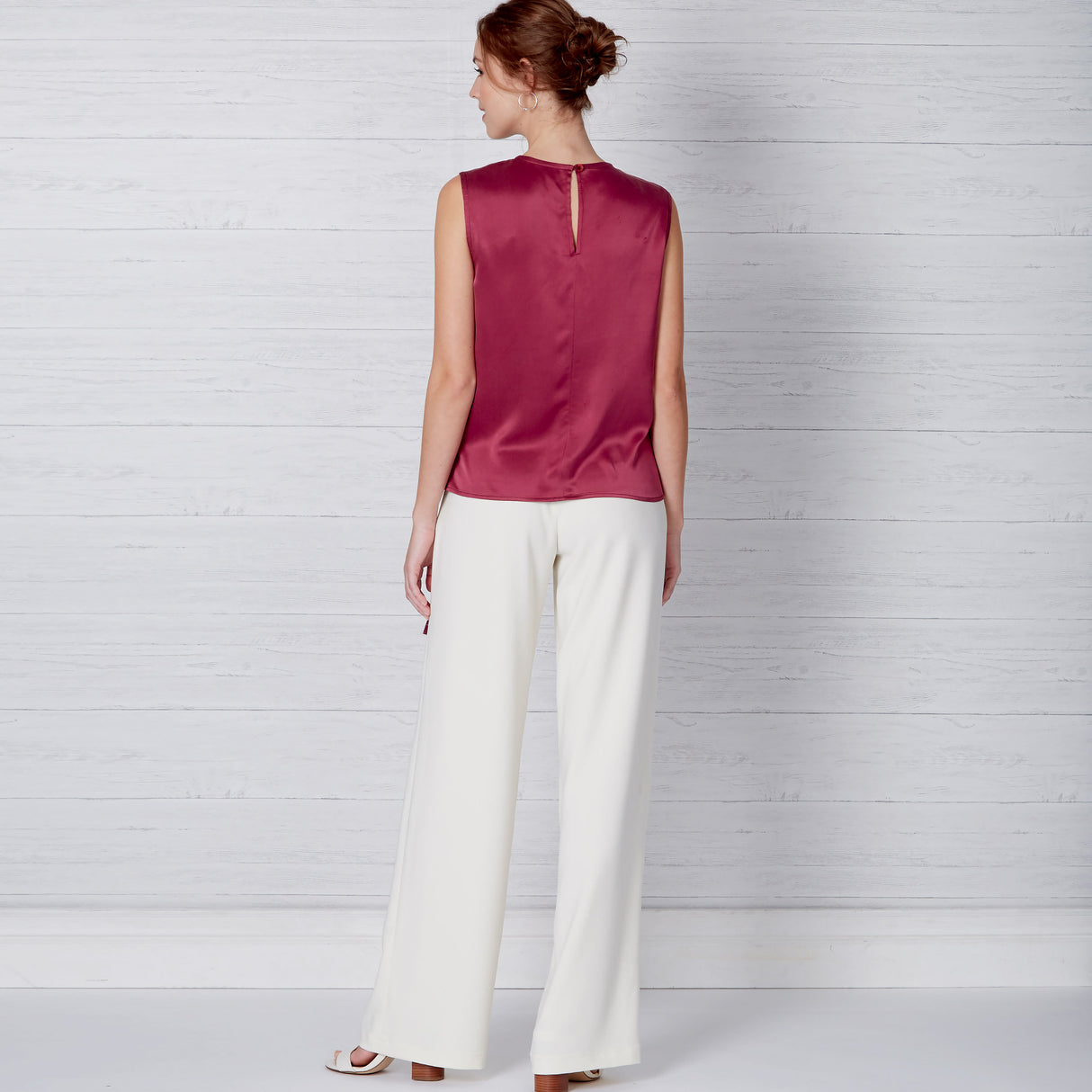 Patron New Look n°6662 - Ensemble haut et pantalon pour femme