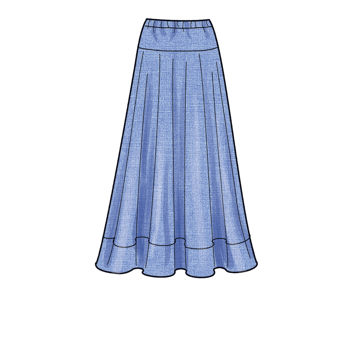 Patron New Look n°6668 - Ensemble haut et jupe élégants