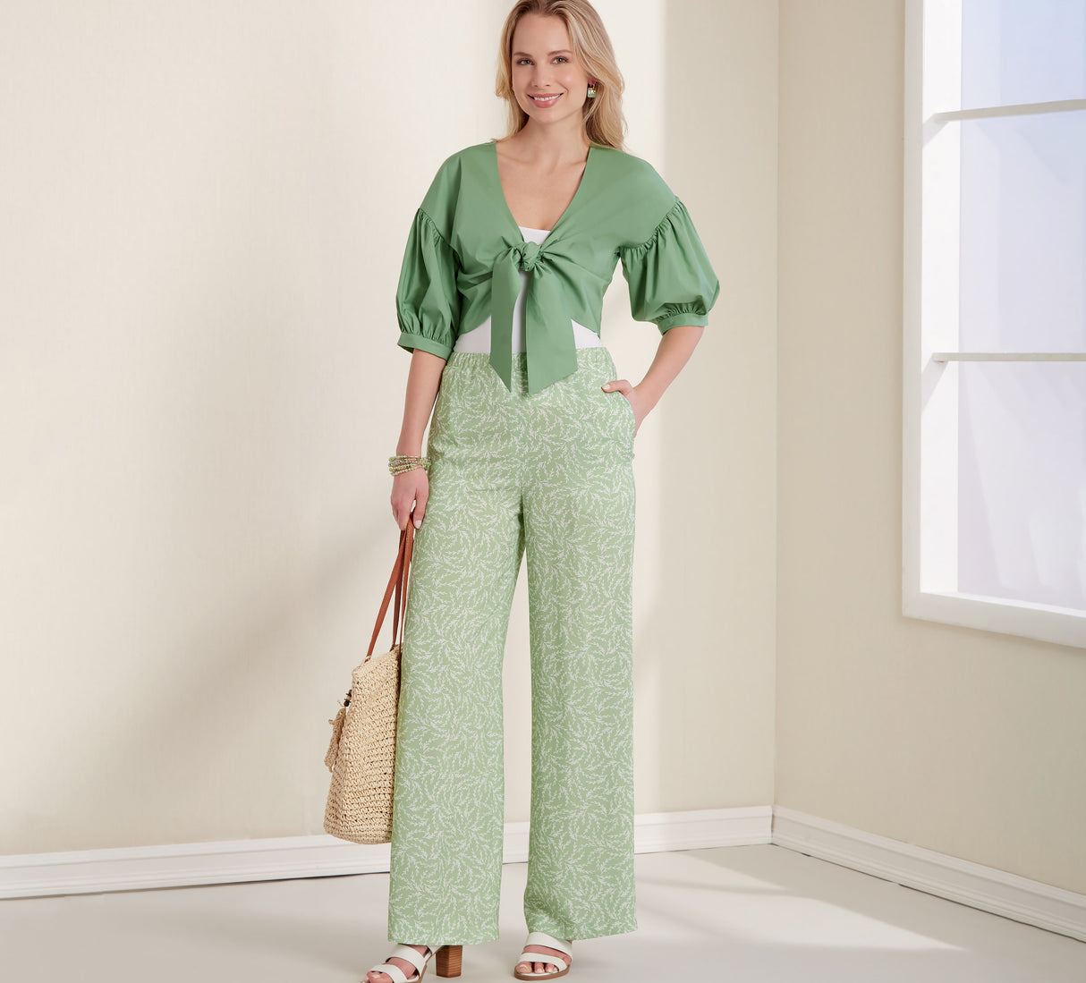 Patron New Look n°6677 - Veste et pantalon pour femme