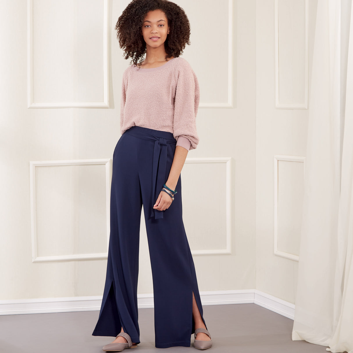 Patron New Look n°6691 - Pantalon fluide à poches pour femme