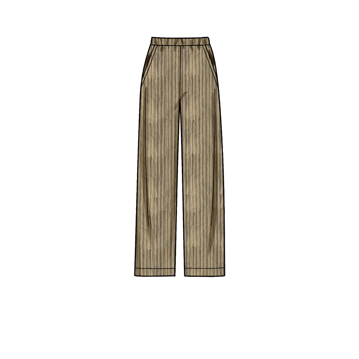 Patron New Look n°6691 - Pantalon fluide à poches pour femme