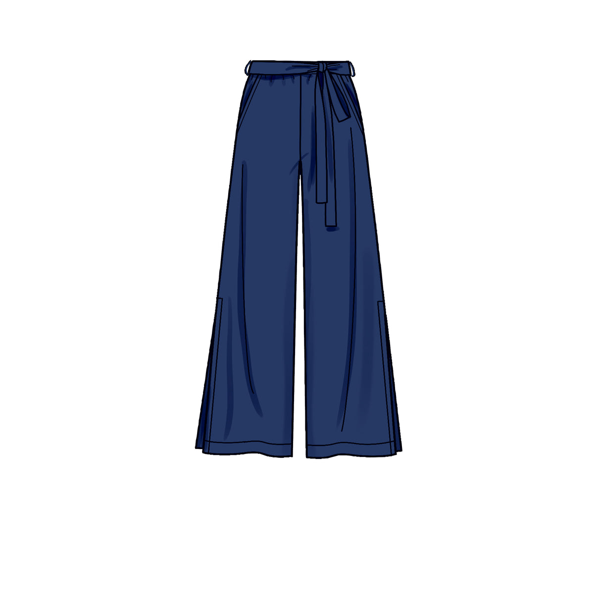 Patron New Look n°6691 - Pantalon fluide à poches pour femme