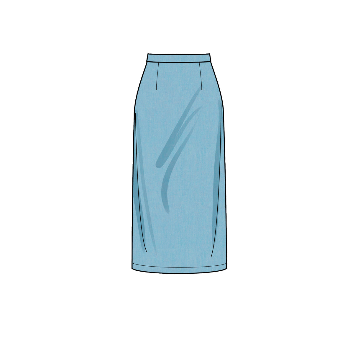 Patron New Look n°6697 - Ensemble top boutonné et jupe crayon