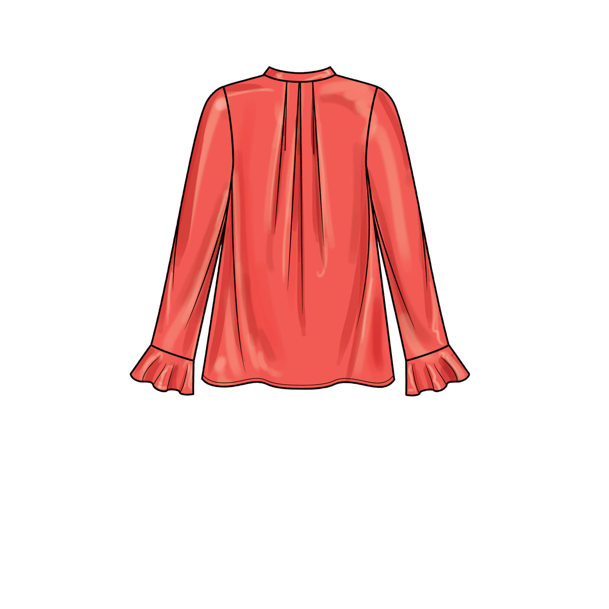 Patron New Look n°6712 - Ensemble top plissé et pantalon ajusté