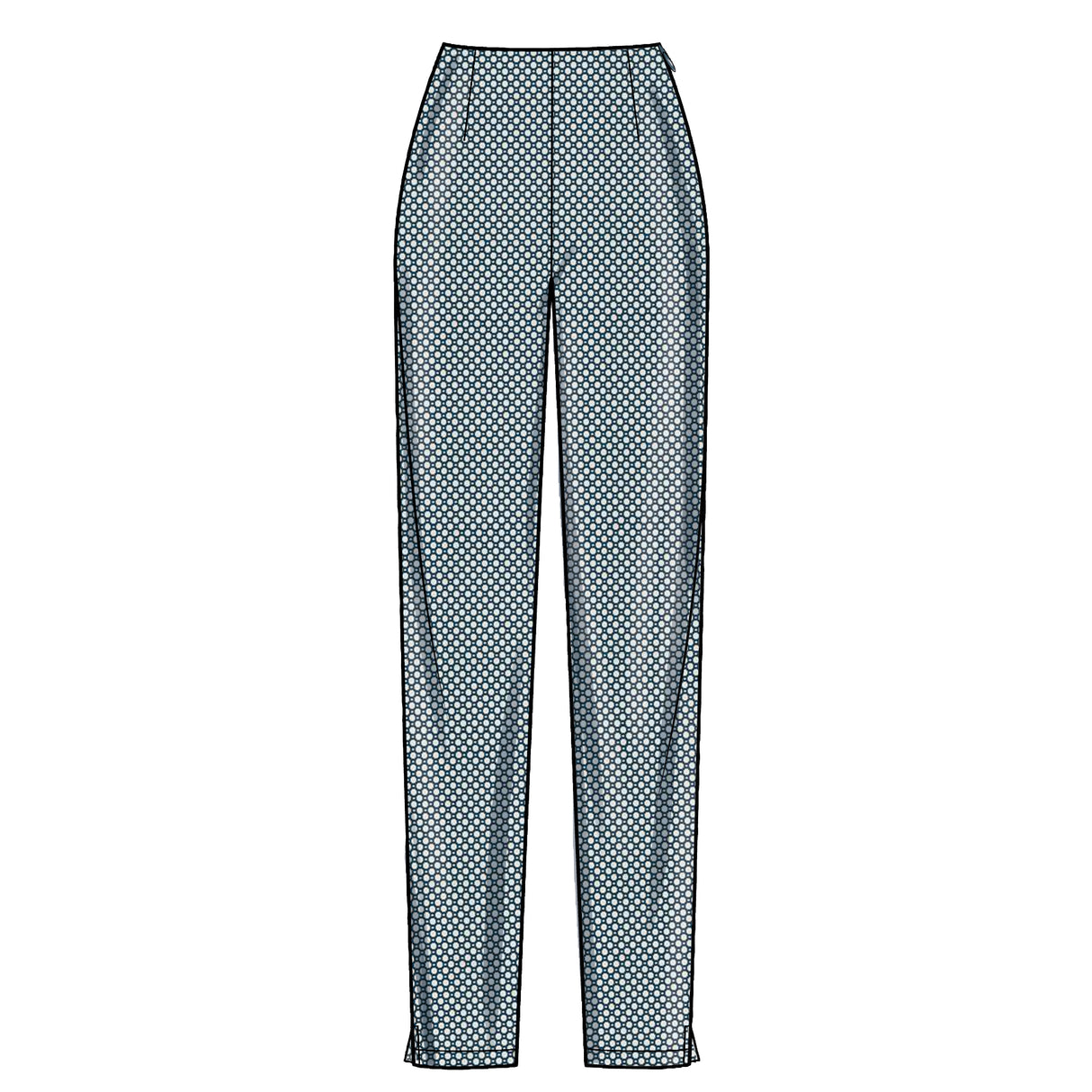 Patron New Look n°6712 - Ensemble top plissé et pantalon ajusté