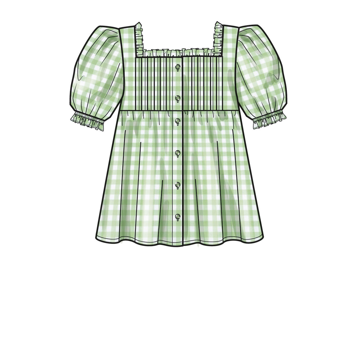 Patron New Look n°6719 - Hauts boutonnés pour femme