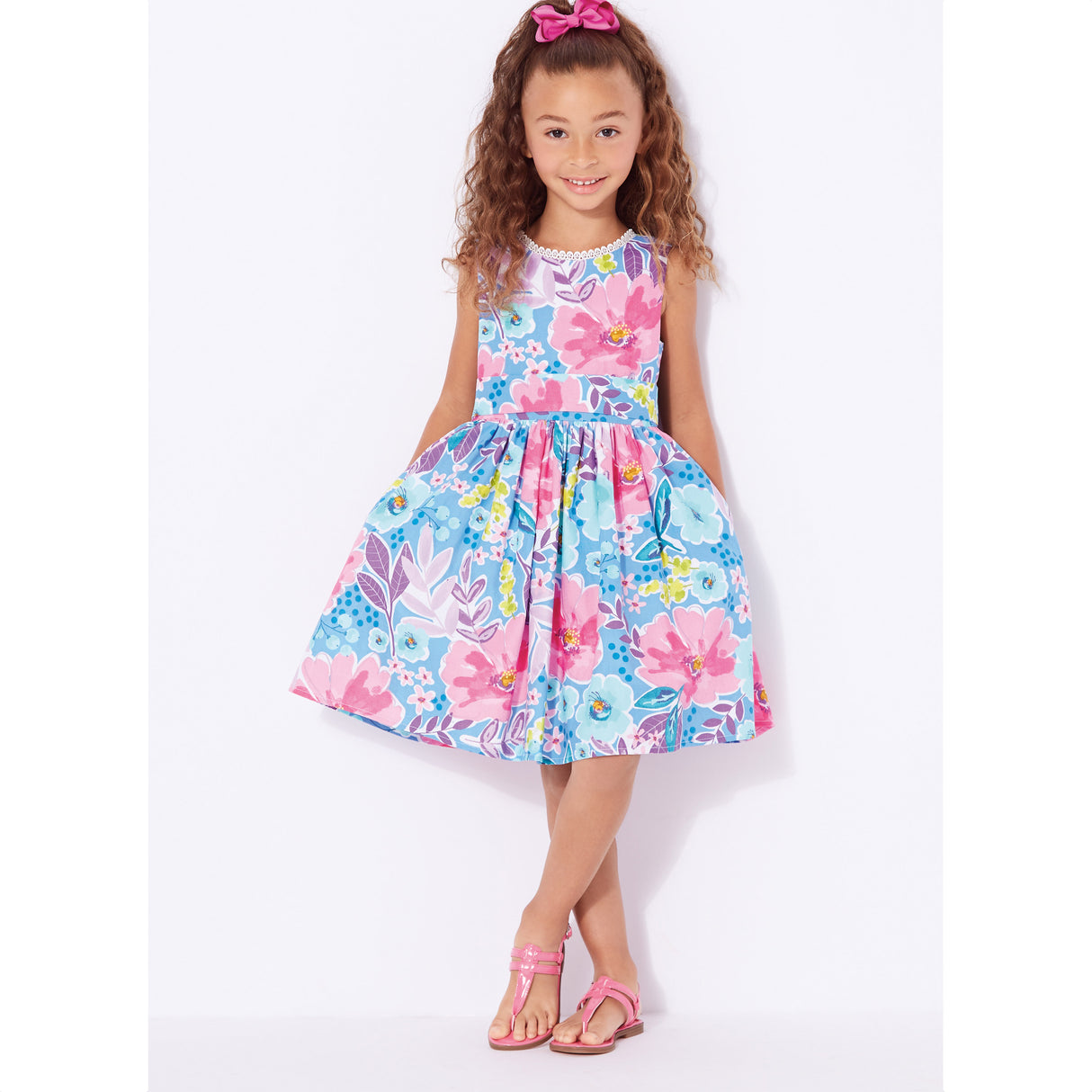 Patron New Look n°6726 - Robe pour enfant