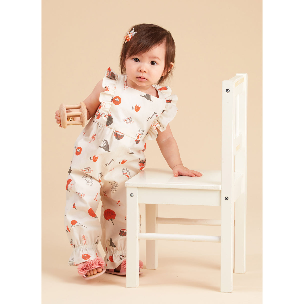Patron New Look n°6738 - Barboteuses et robe pour bébés