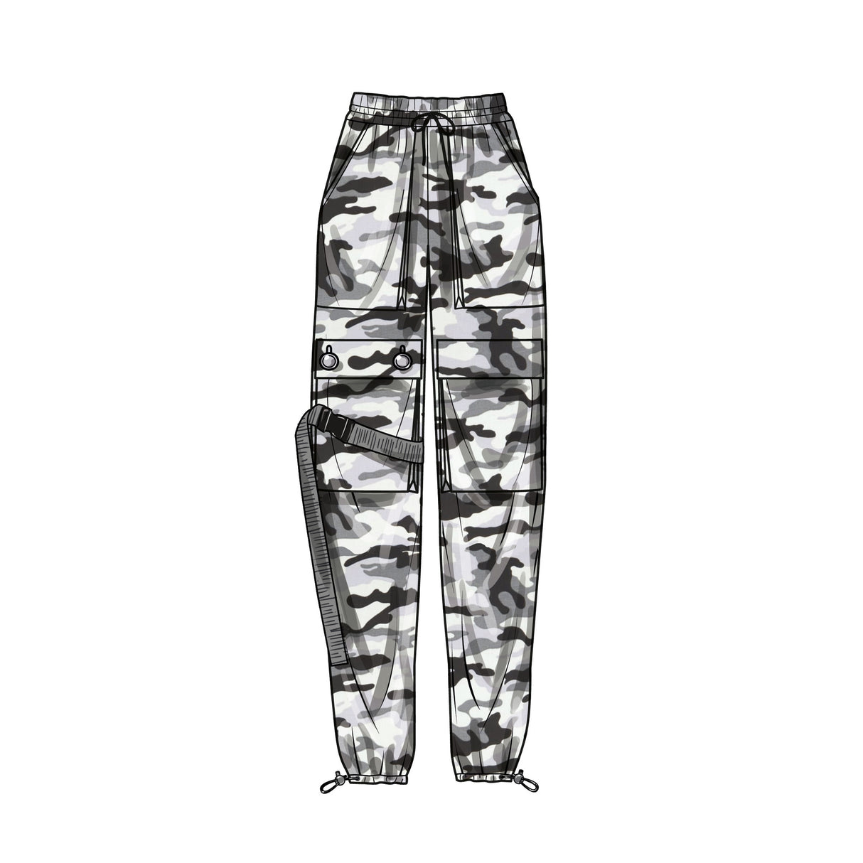 Patron New Look n°6745 – Pantalon cargo unisexe