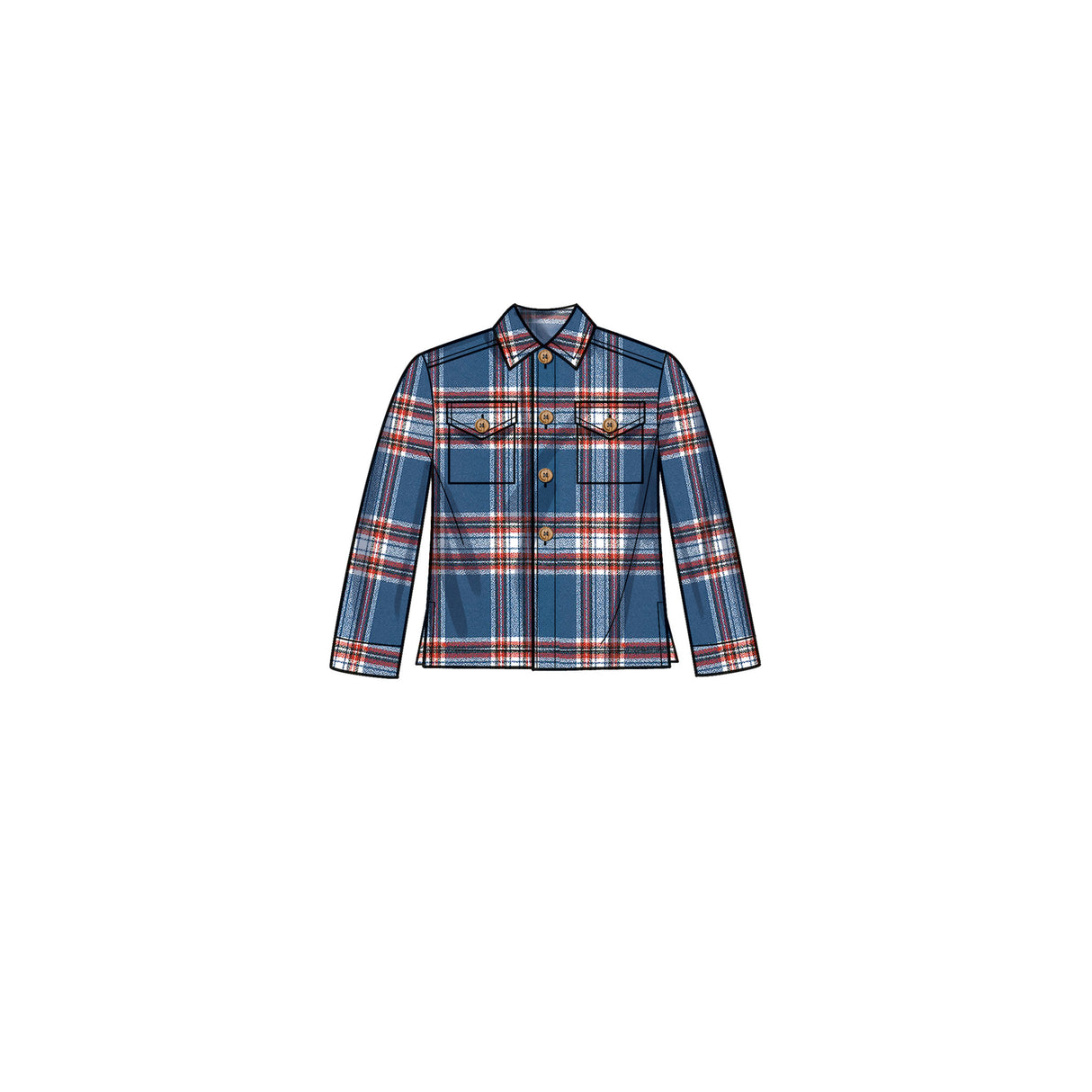 Patron New Look n°6746 – Ensemble veste et pantalon pour enfants