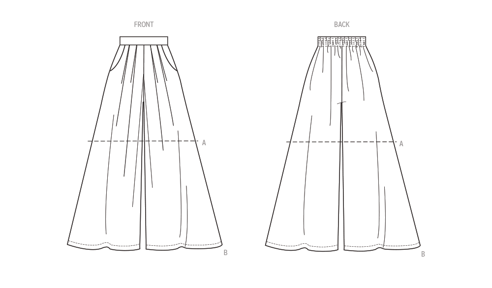 Patron New Look n°6756 – Short et pantalon pour femme