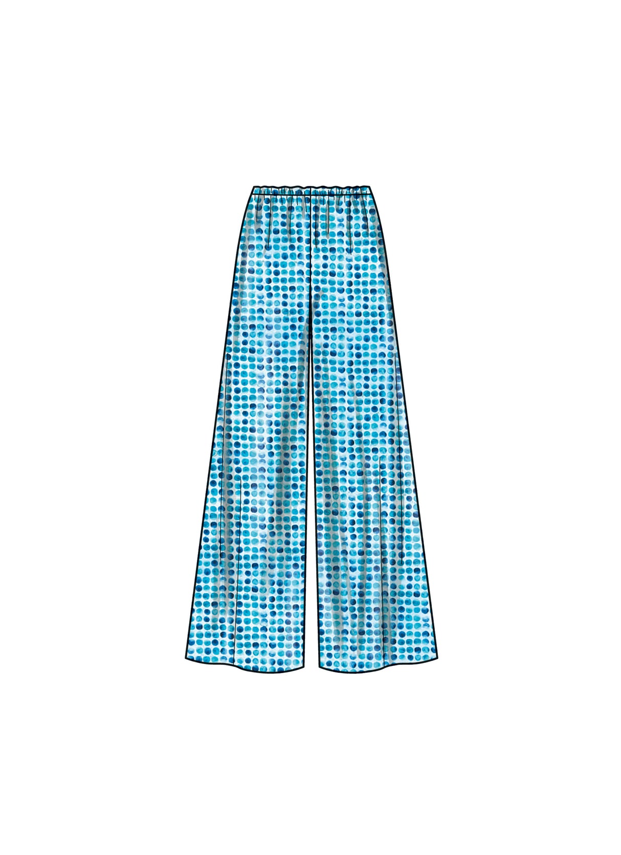 Patron New Look n°6758 – Ensemble haut et pantalon pour femme