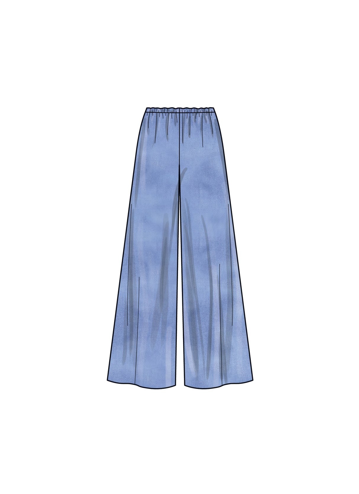 Patron New Look n°6758 – Ensemble haut et pantalon pour femme