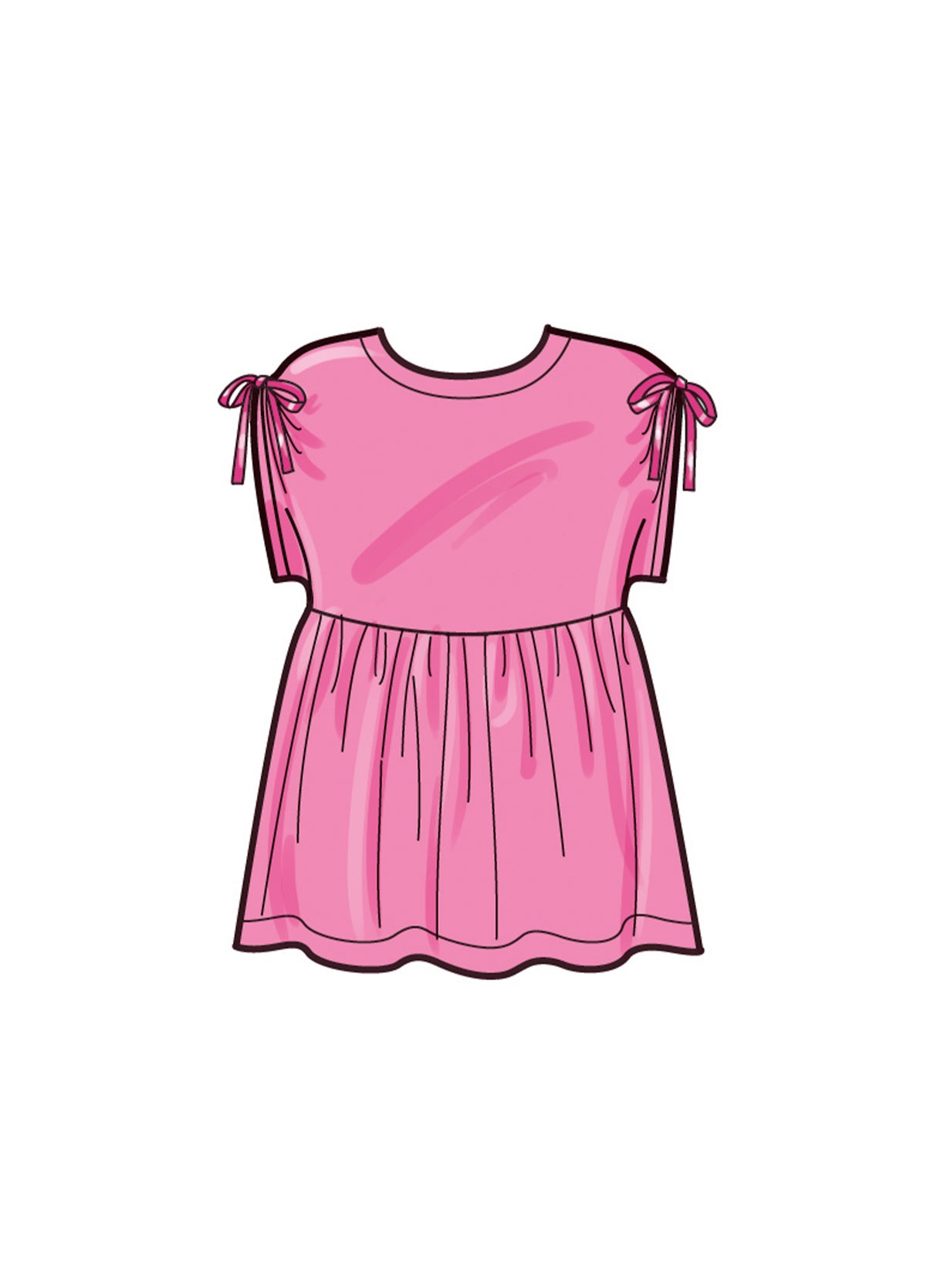 Patron New Look n°6761 – Ensemble haut et leggings pour enfant