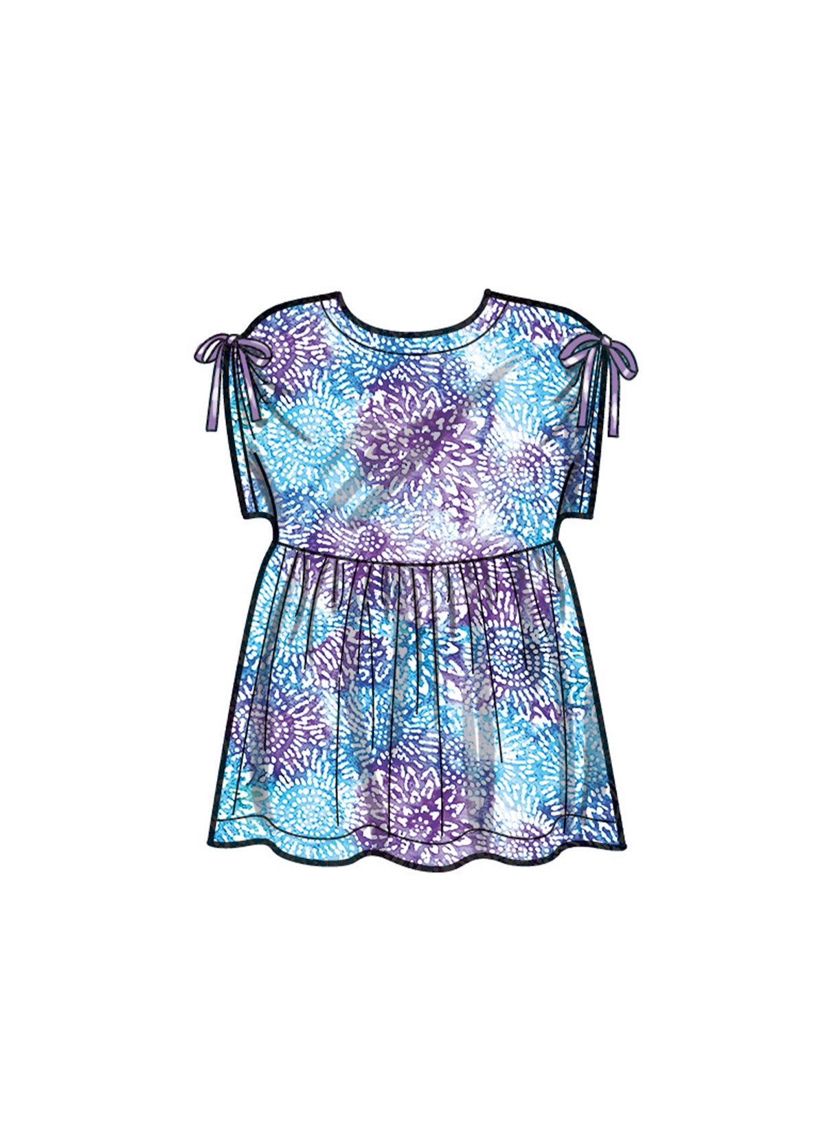 Patron New Look n°6761 – Ensemble haut et leggings pour enfant