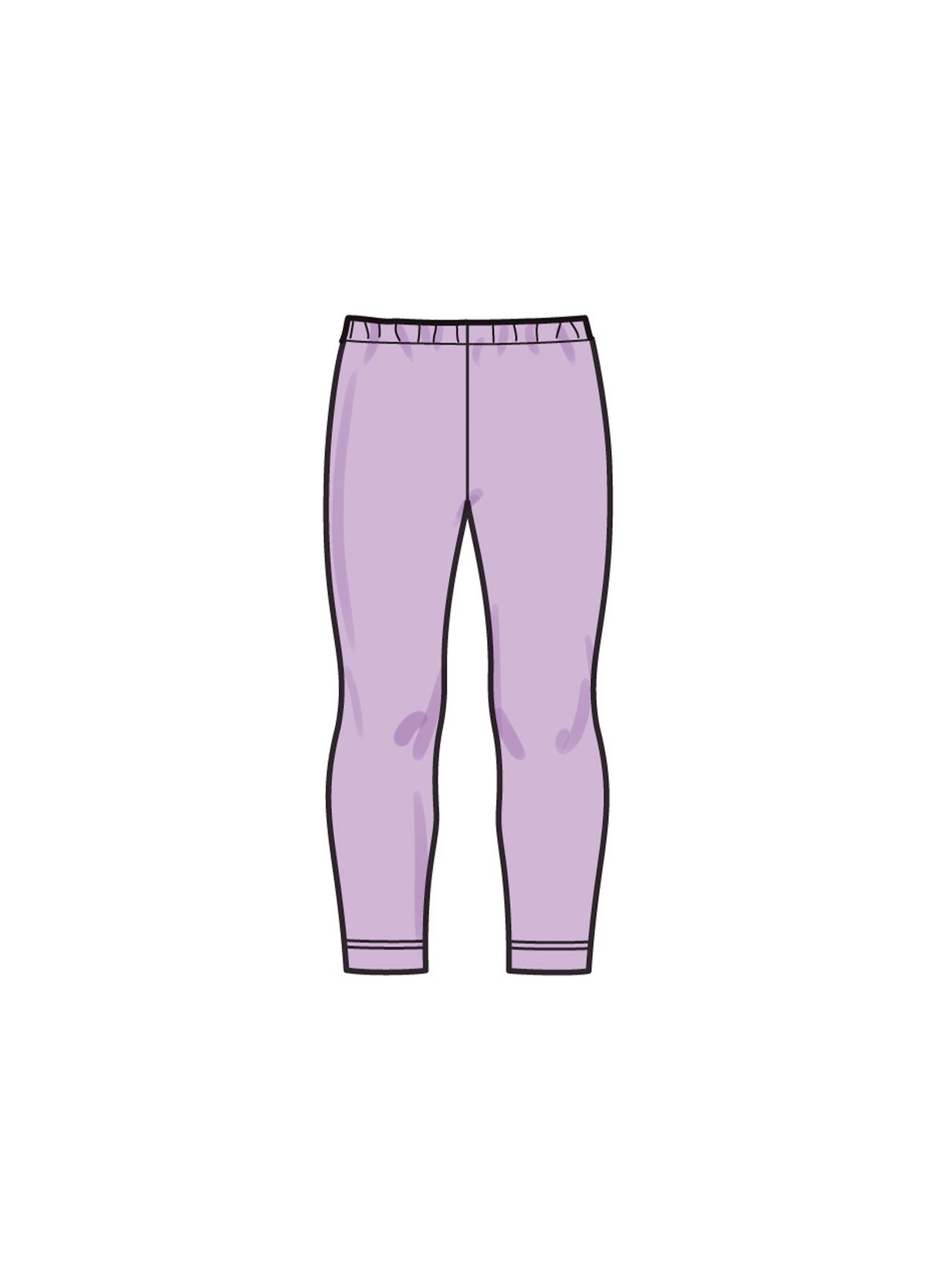 Patron New Look n°6761 – Ensemble haut et leggings pour enfant