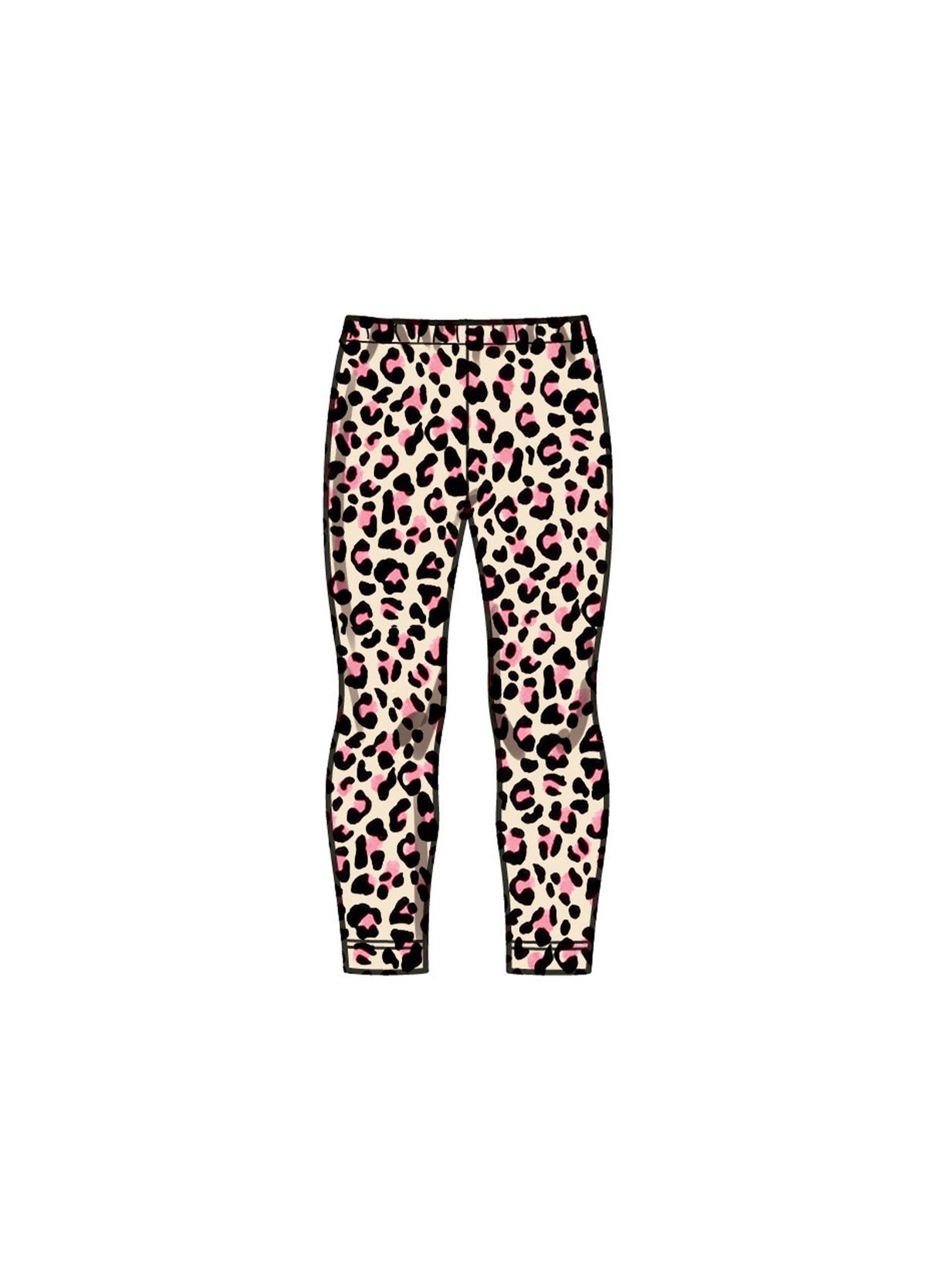 Patron New Look n°6761 – Ensemble haut et leggings pour enfant