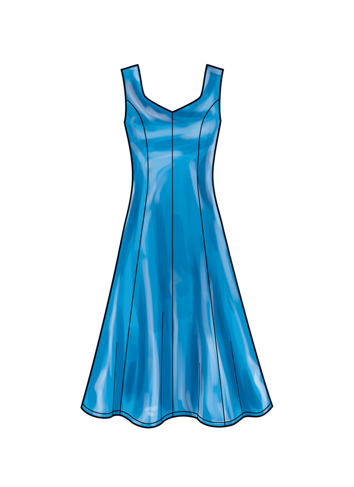 Patron New Look n°6776 – Robe avec variations de manches