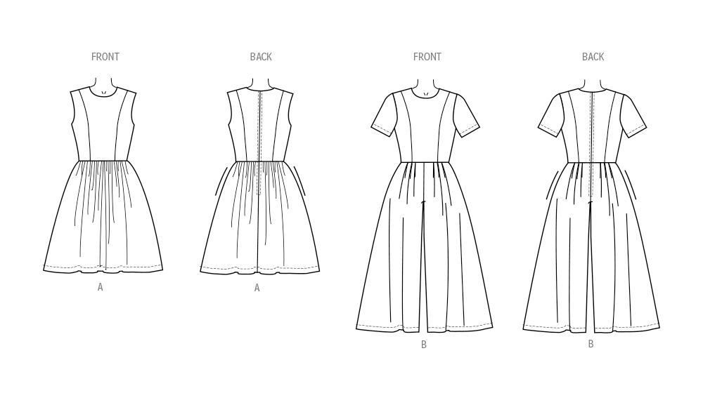 Patron New Look n°6777 - Robe et combinaison
