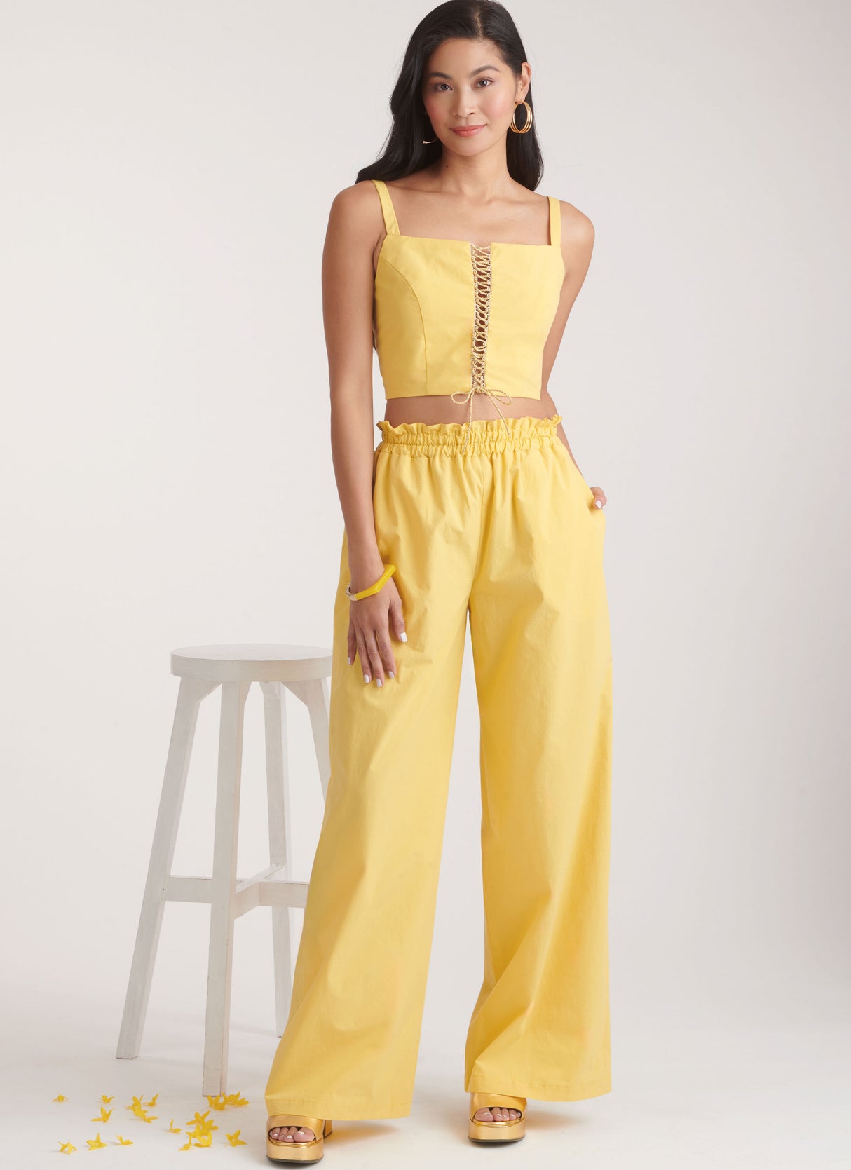 Patron New Look n°6779 – Brassière et pantalon