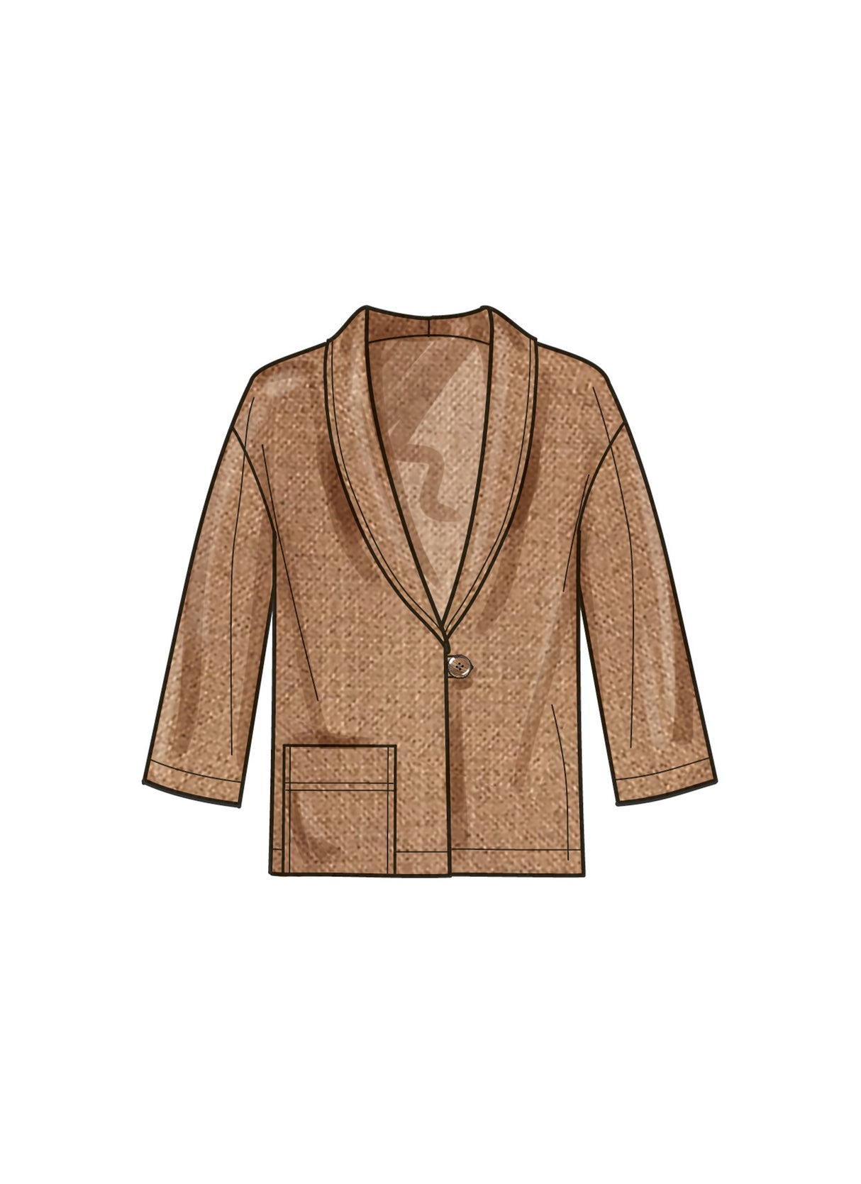 Patron New Look n°6780 – Veste, short et pantalon