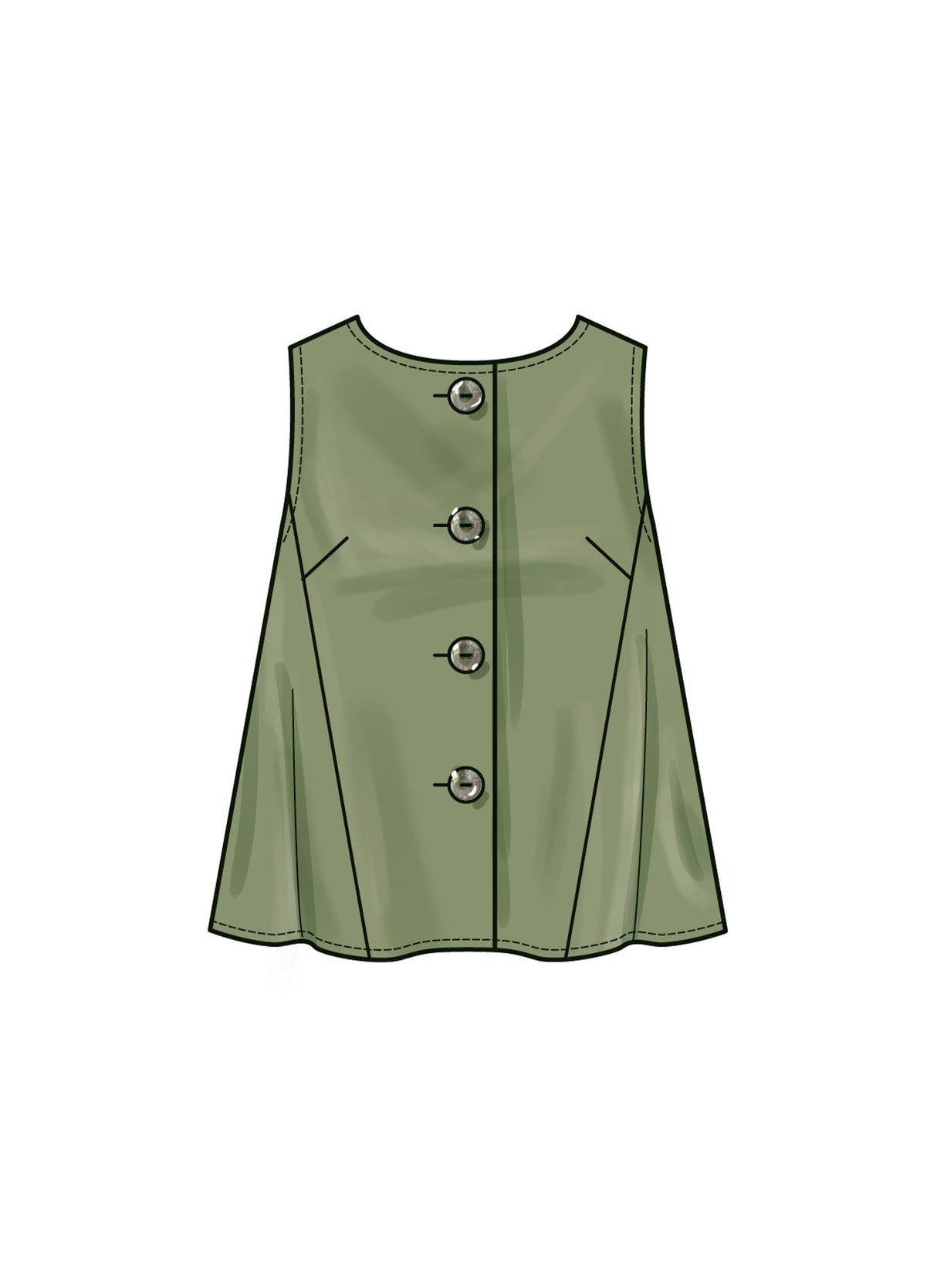Patron New Look n°6781 – Haut et pantalon