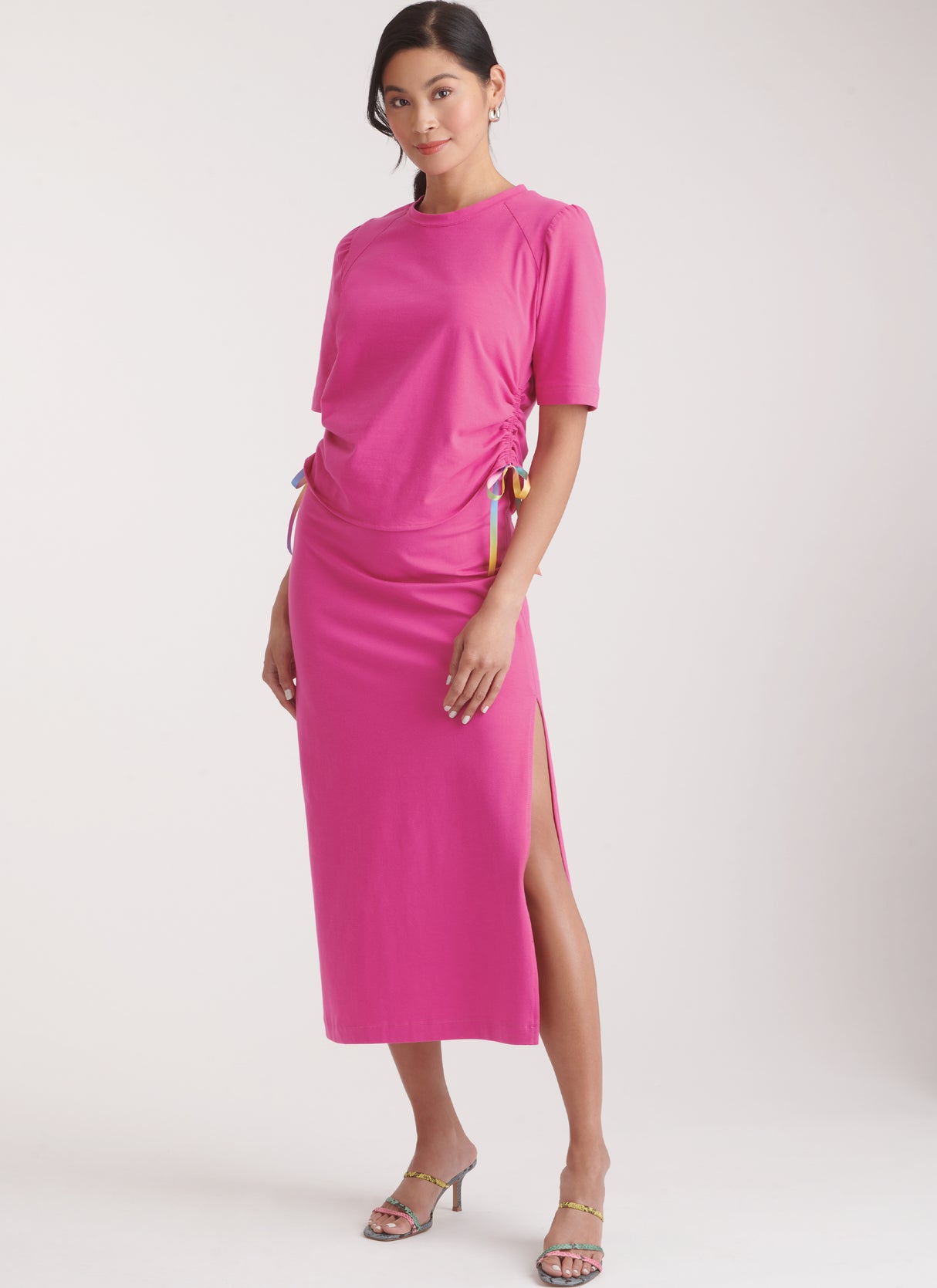 Patron New Look n°6782 – Haut et jupe en tricot