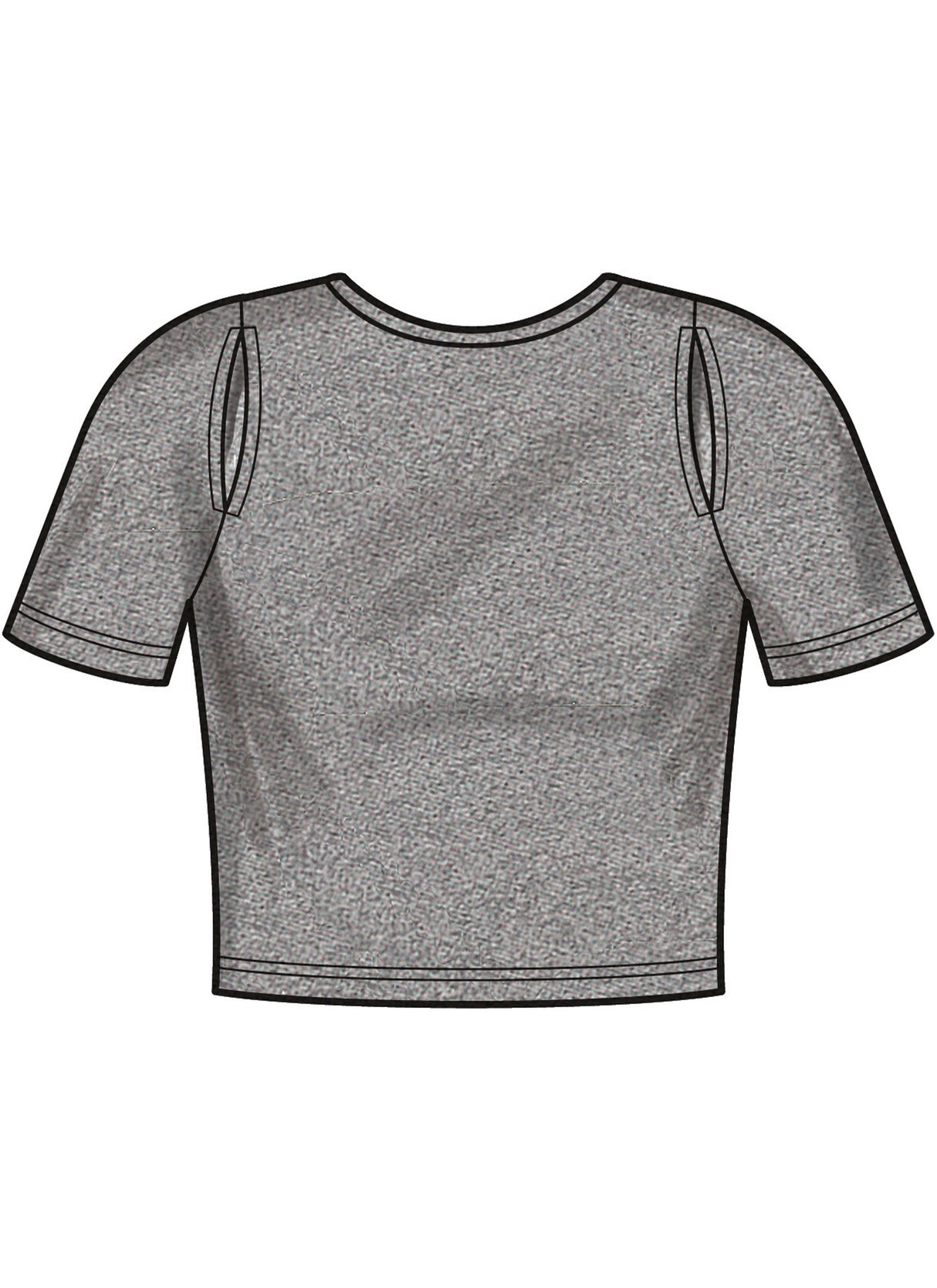 Patron New Look n°6791 - Hauts en tricot avec variations de style
