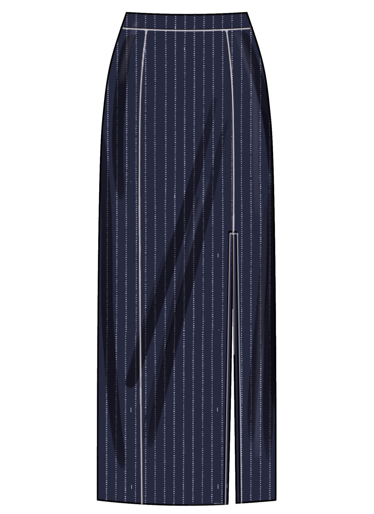 Patron New Look n°6792 - Jupe féminine avec variations de style