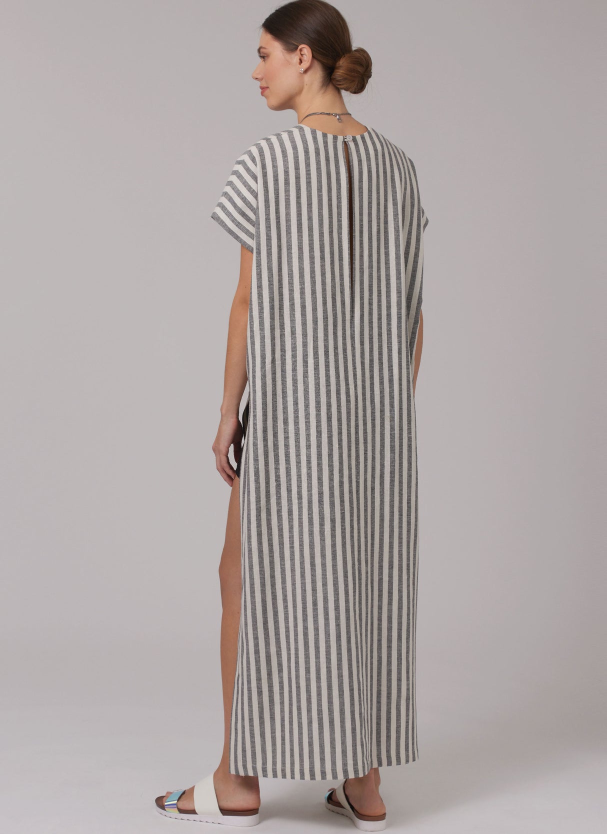 Patron New Look n°6795 – Caftan en deux longueurs