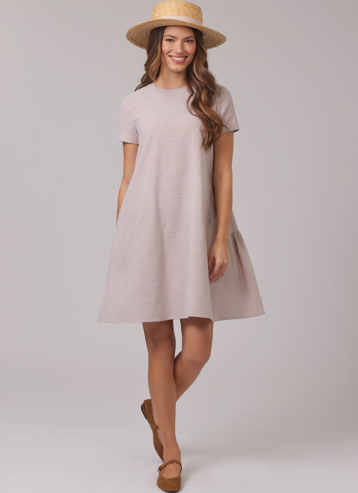 Patron New Look n°6799 – Robe pullover fluide