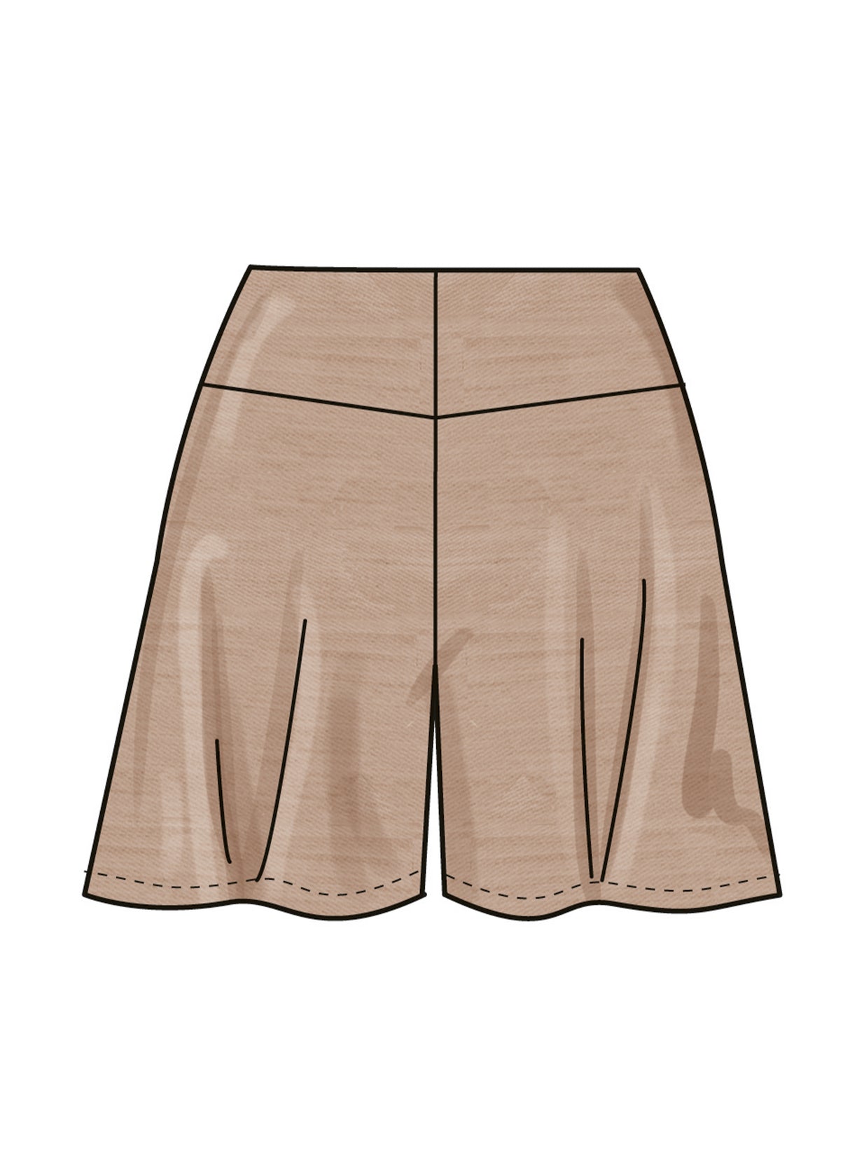 Patron New Look n°6801 – Hauts, shorts & pantalons femme