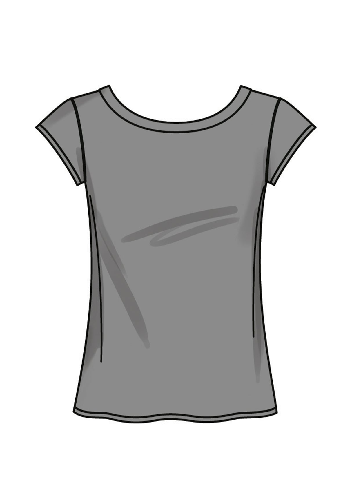 Patron New Look n°6803 – Hauts à manches et pantalons cropped