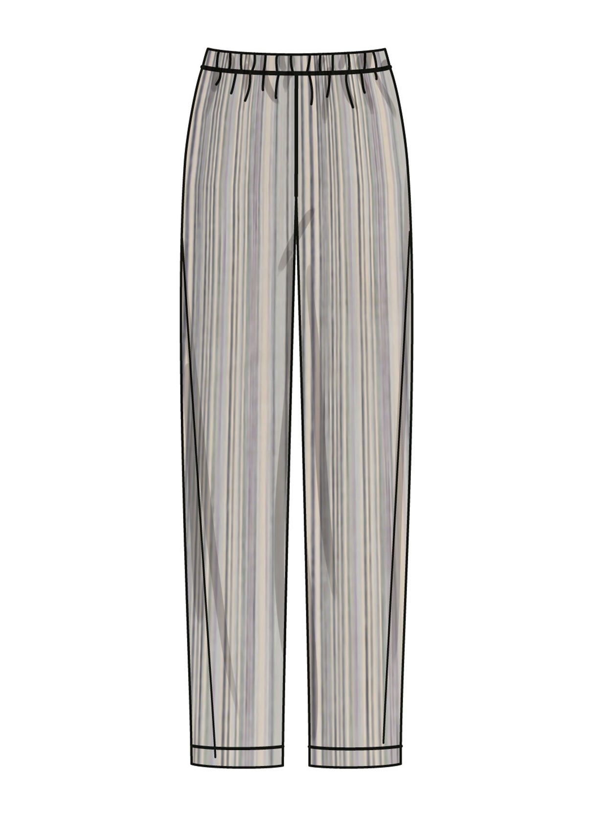 Patron New Look n°6803 – Hauts à manches et pantalons cropped