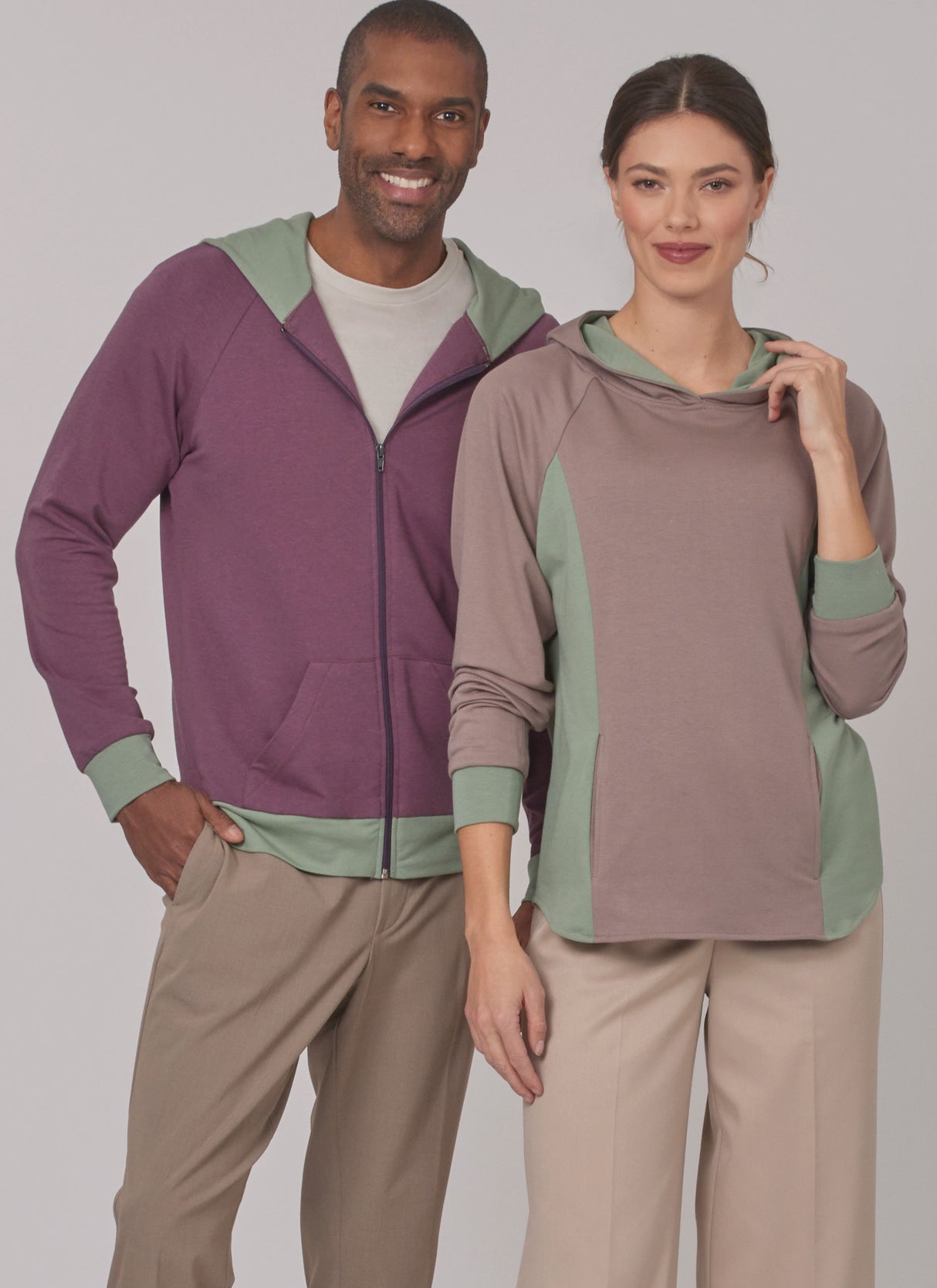 Patron New Look n°6806 – Sweats à capuche unisexes