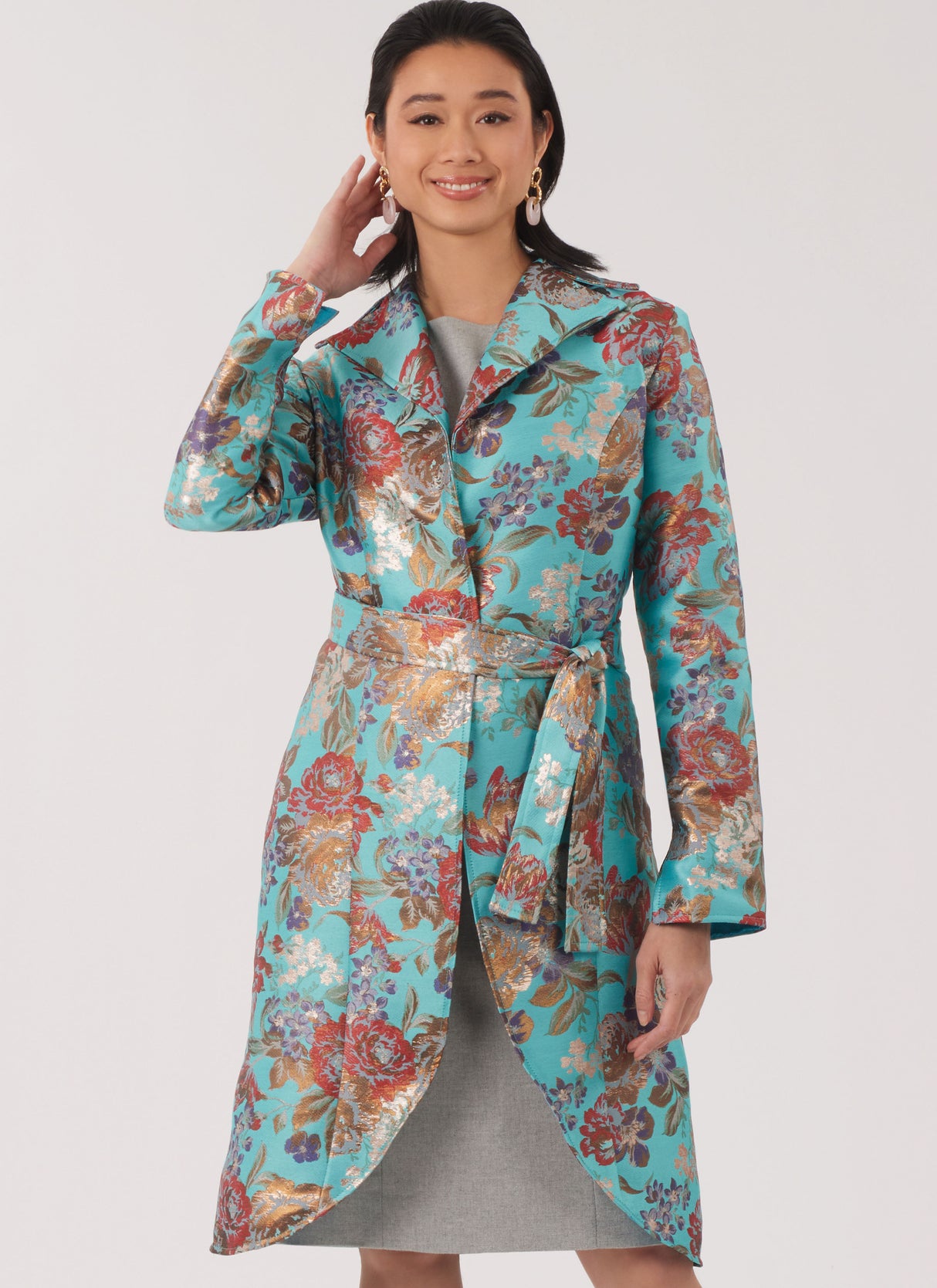Patron New Look n°6809 – Veste doublée & robe ceinturée