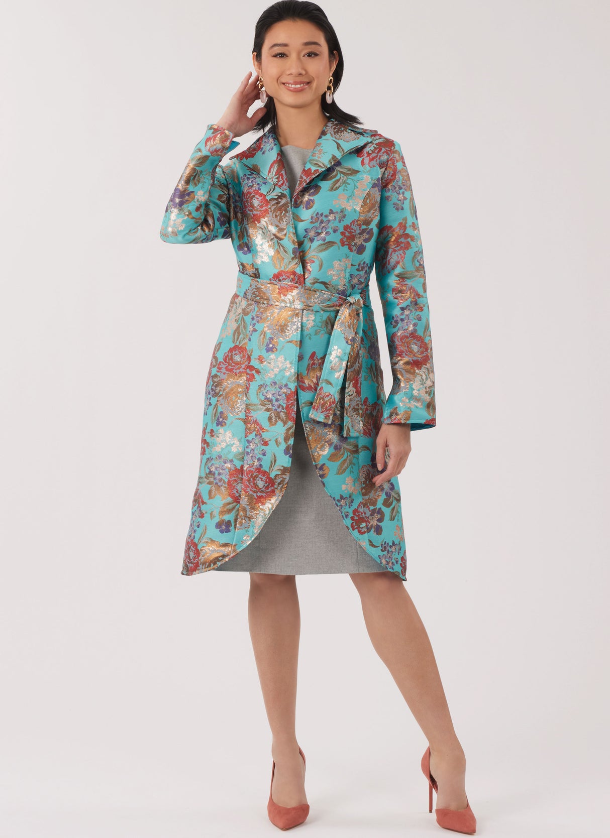 Patron New Look n°6809 – Veste doublée & robe ceinturée
