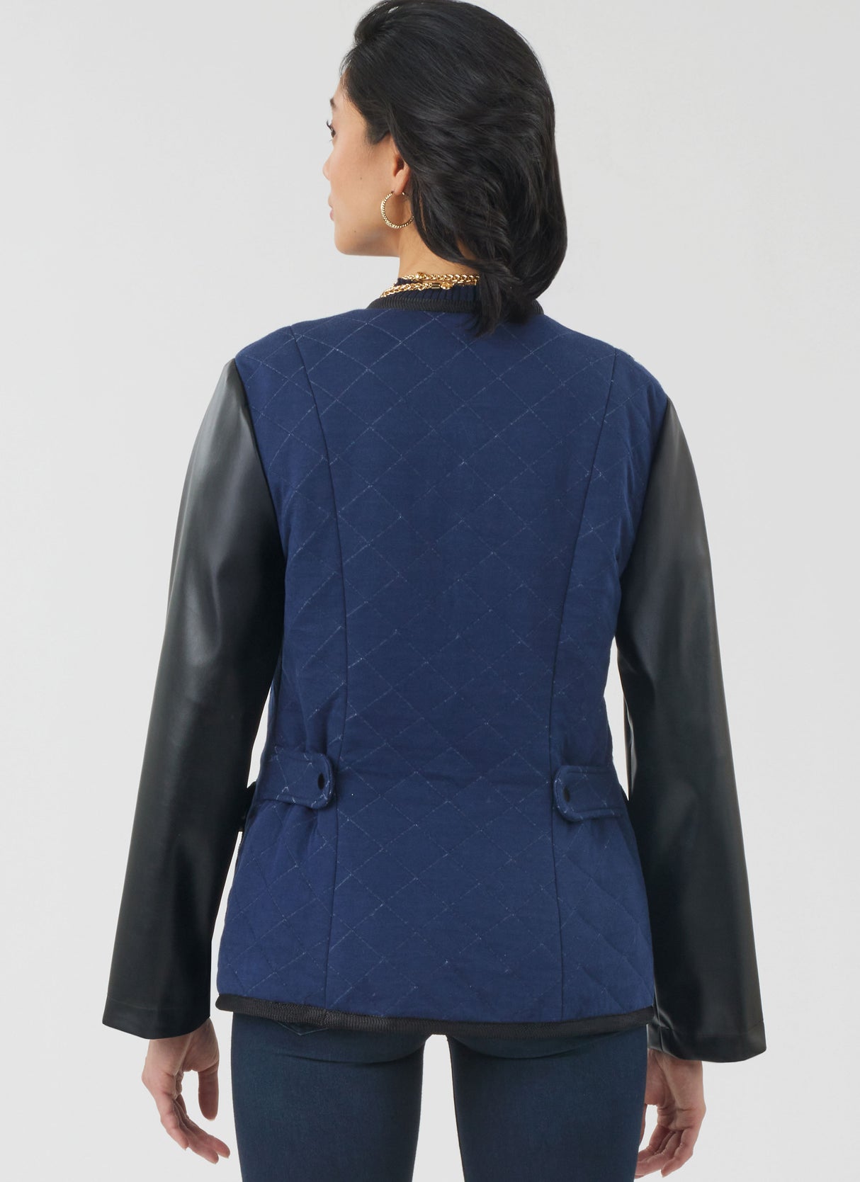 Patron New Look n°6812 – Veste et gilet ajustables